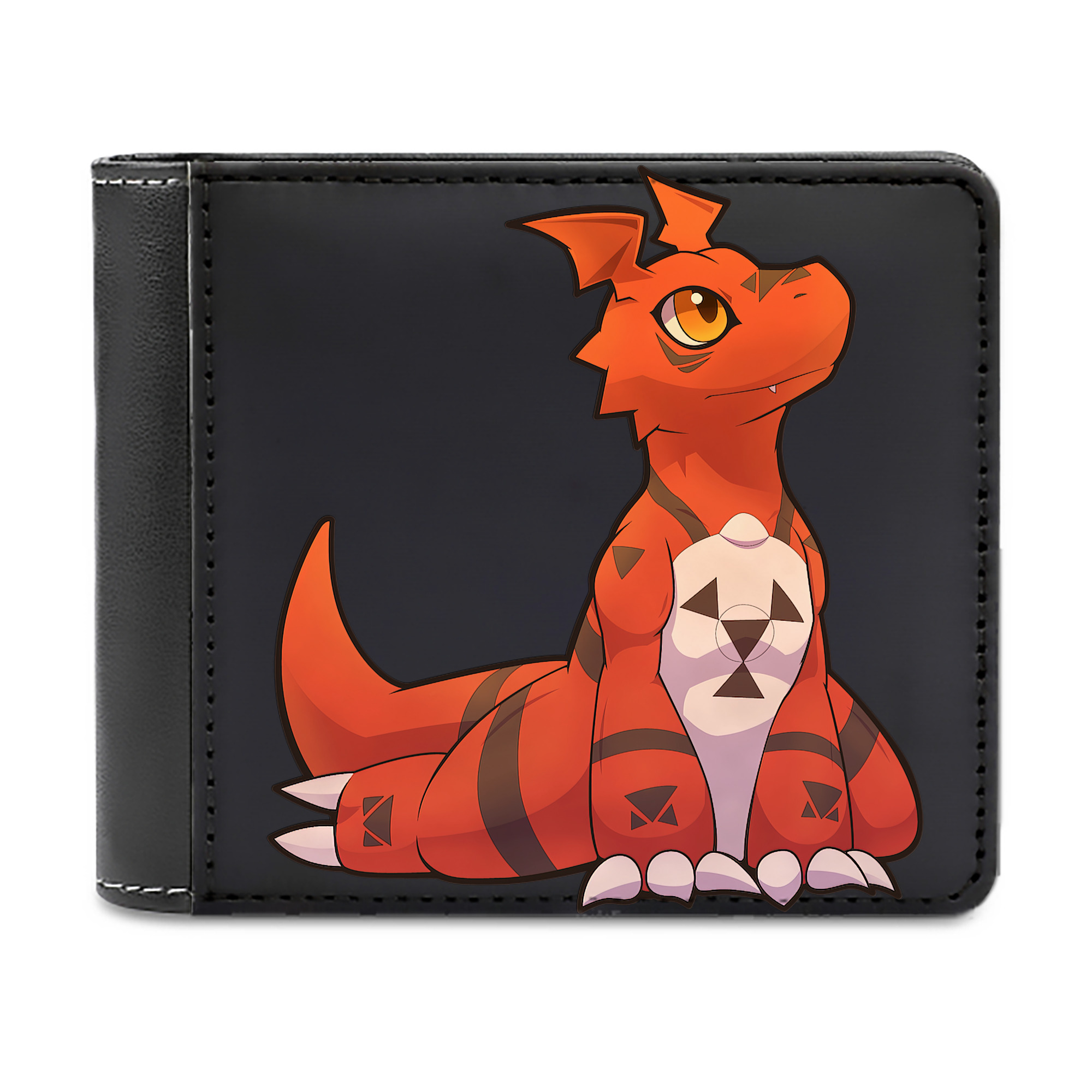 （画像用） Digimon デジタルモンスター/デジモン 二つ折り革財布