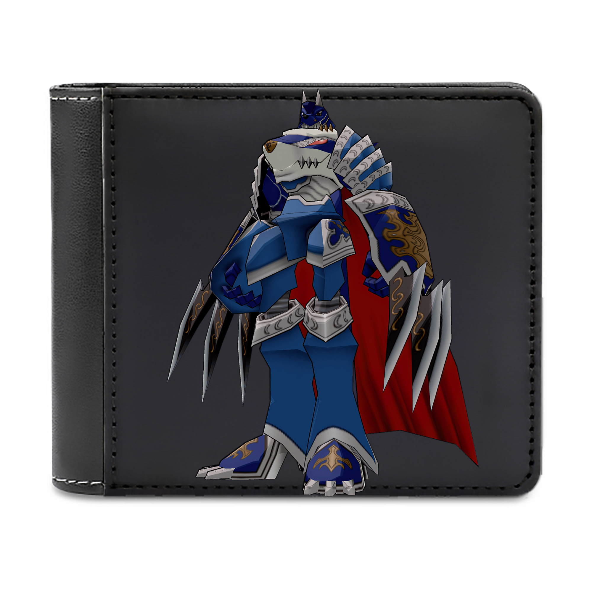 （画像用） Digimon デジタルモンスター/デジモン 二つ折り革財布