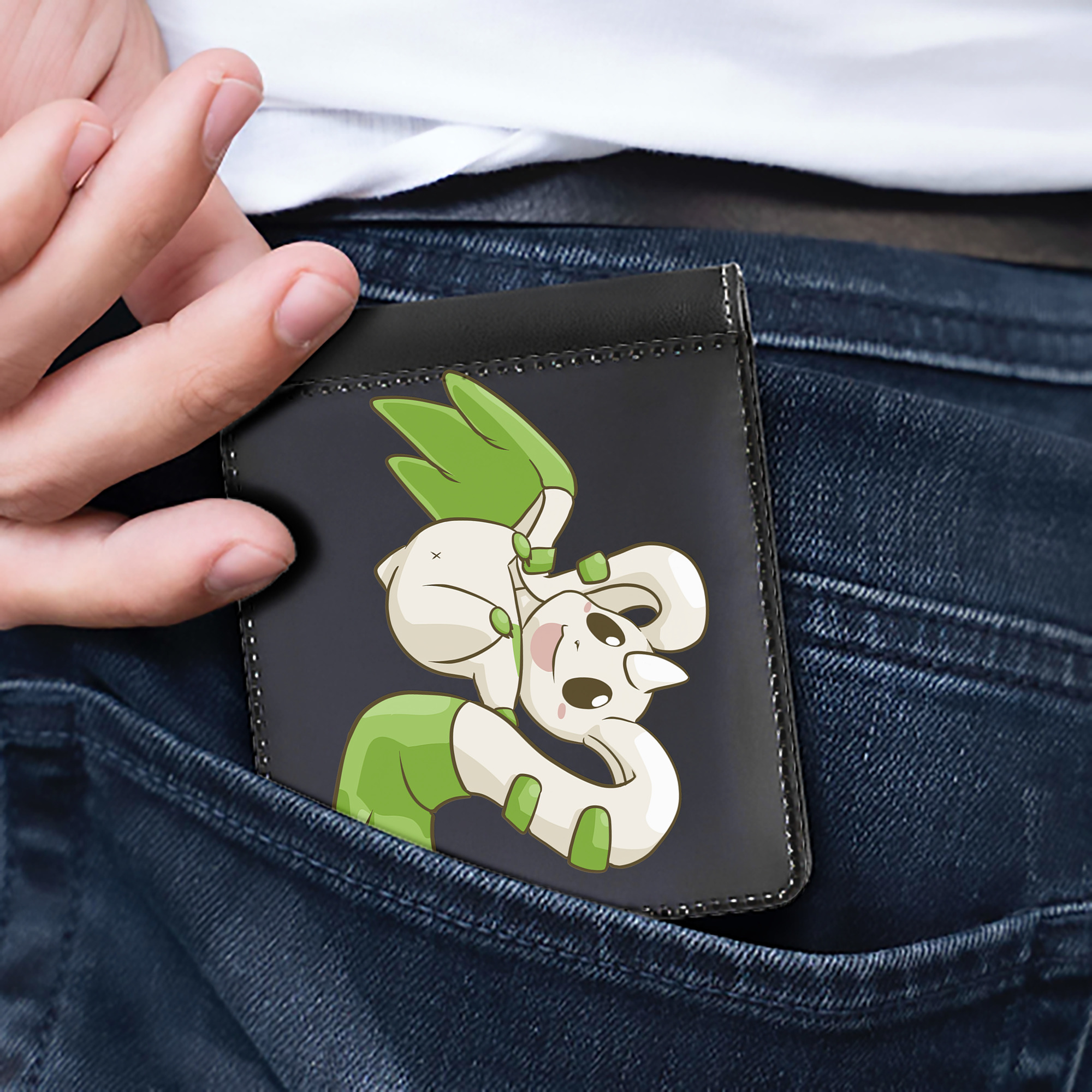 （画像用） Digimon デジタルモンスター/デジモン 二つ折り革財布