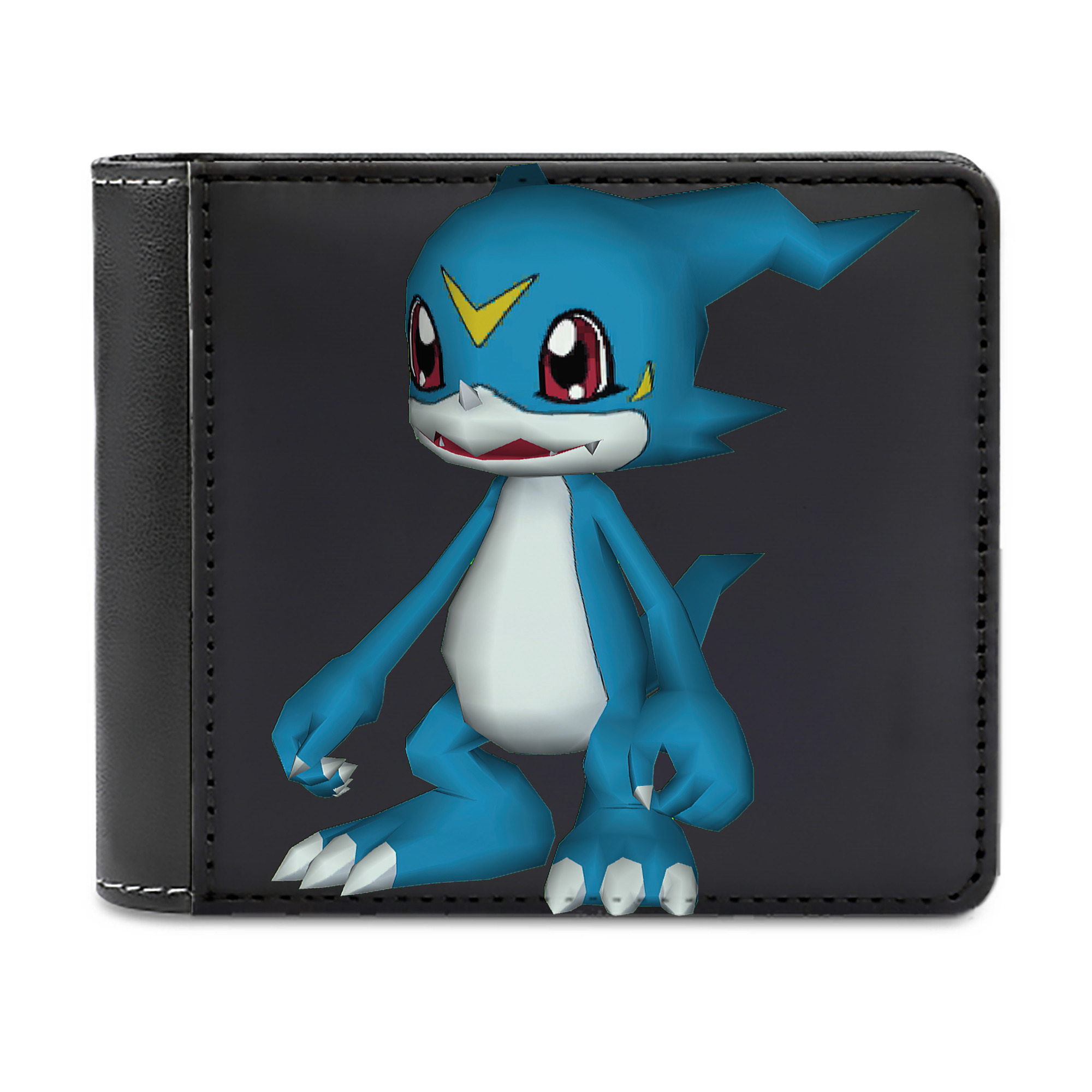 （画像用） Digimon デジタルモンスター/デジモン 二つ折り革財布