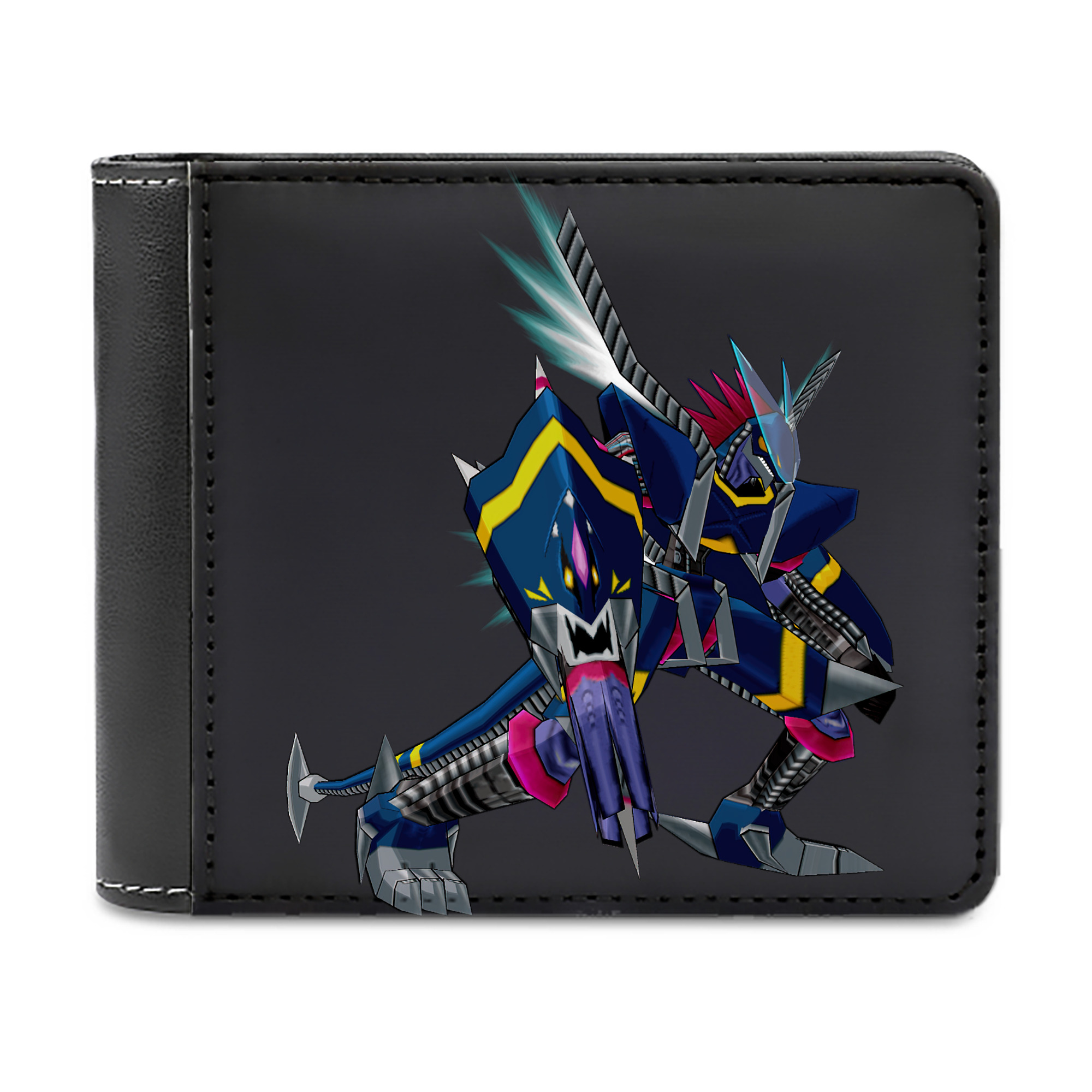 （画像用） Digimon デジタルモンスター/デジモン 二つ折り革財布