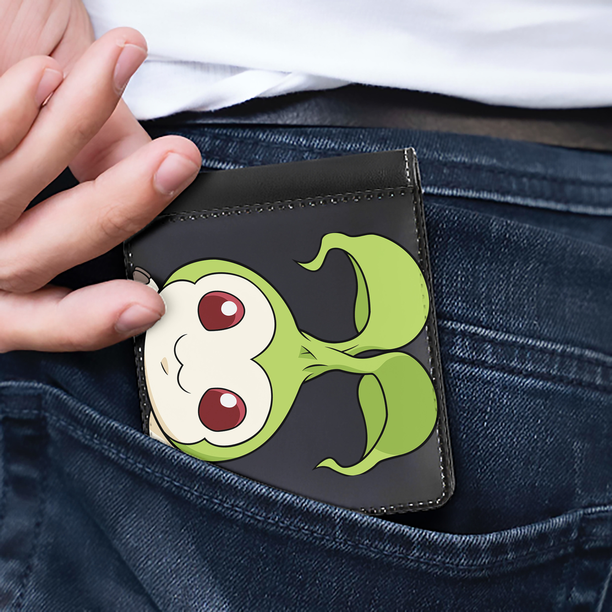 （画像用） Digimon デジタルモンスター/デジモン 二つ折り革財布