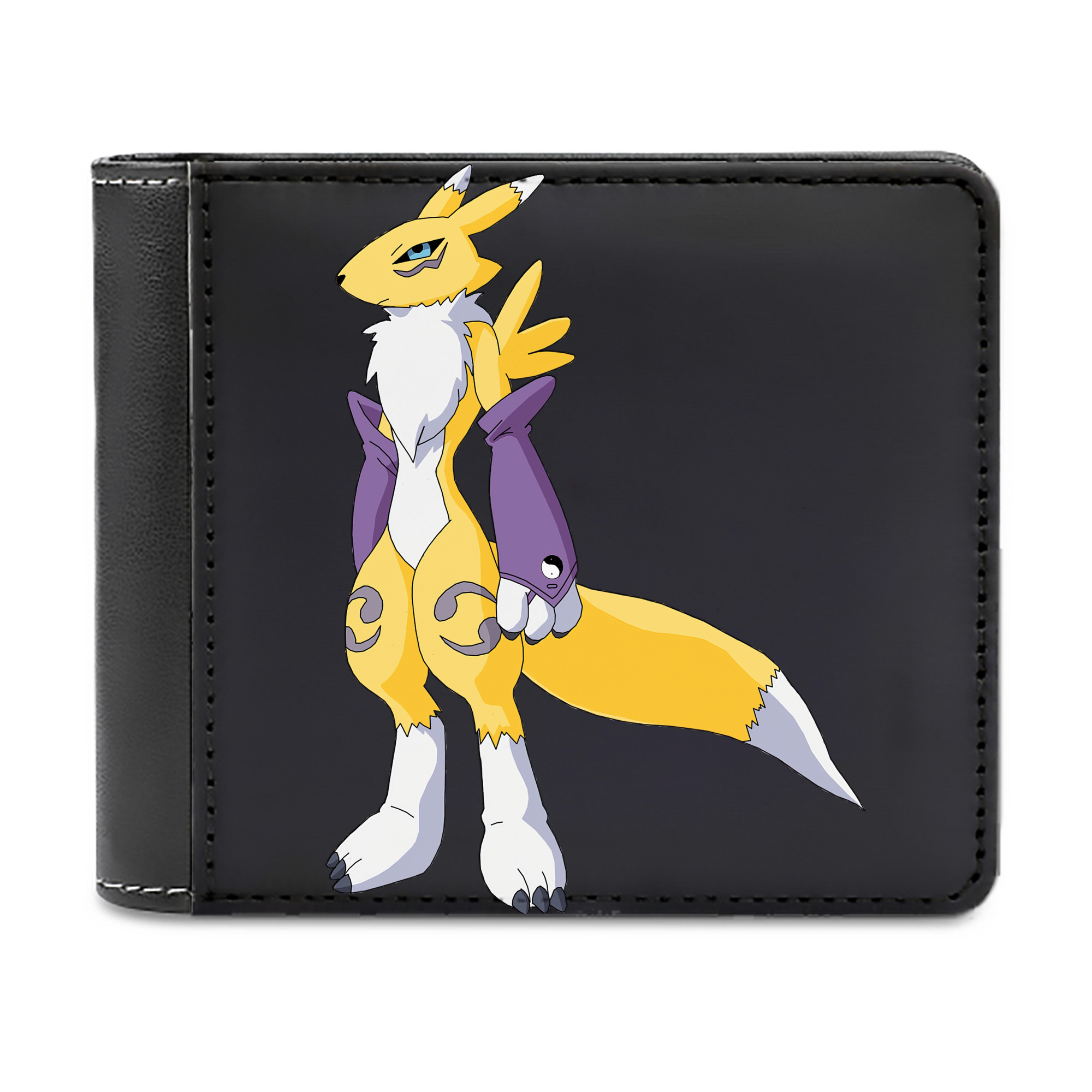 （画像用） Digimon デジタルモンスター/デジモン 二つ折り革財布