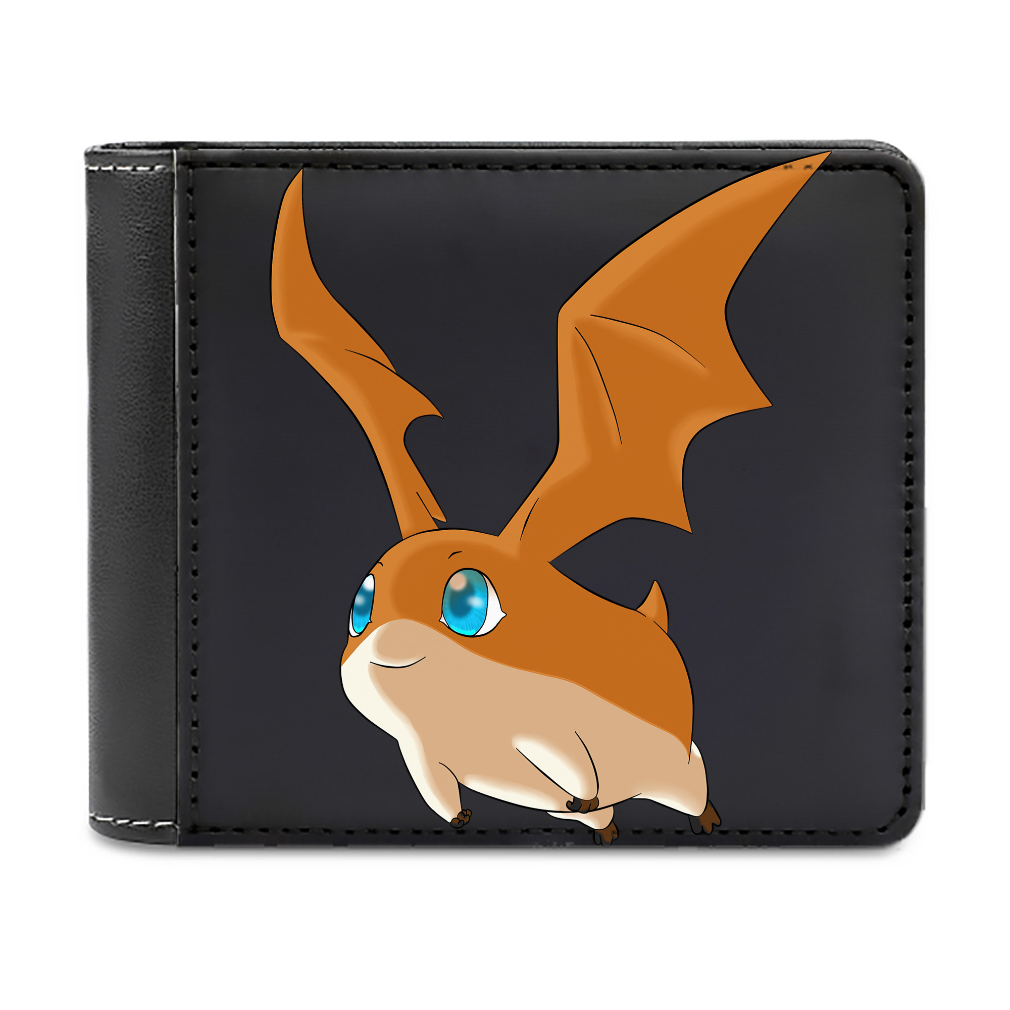 （画像用） Digimon デジタルモンスター/デジモン 二つ折り革財布