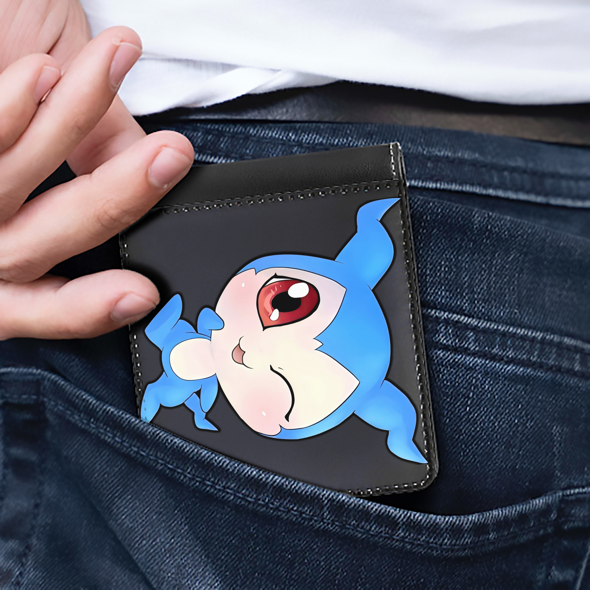 （画像用） Digimon デジタルモンスター/デジモン 二つ折り革財布