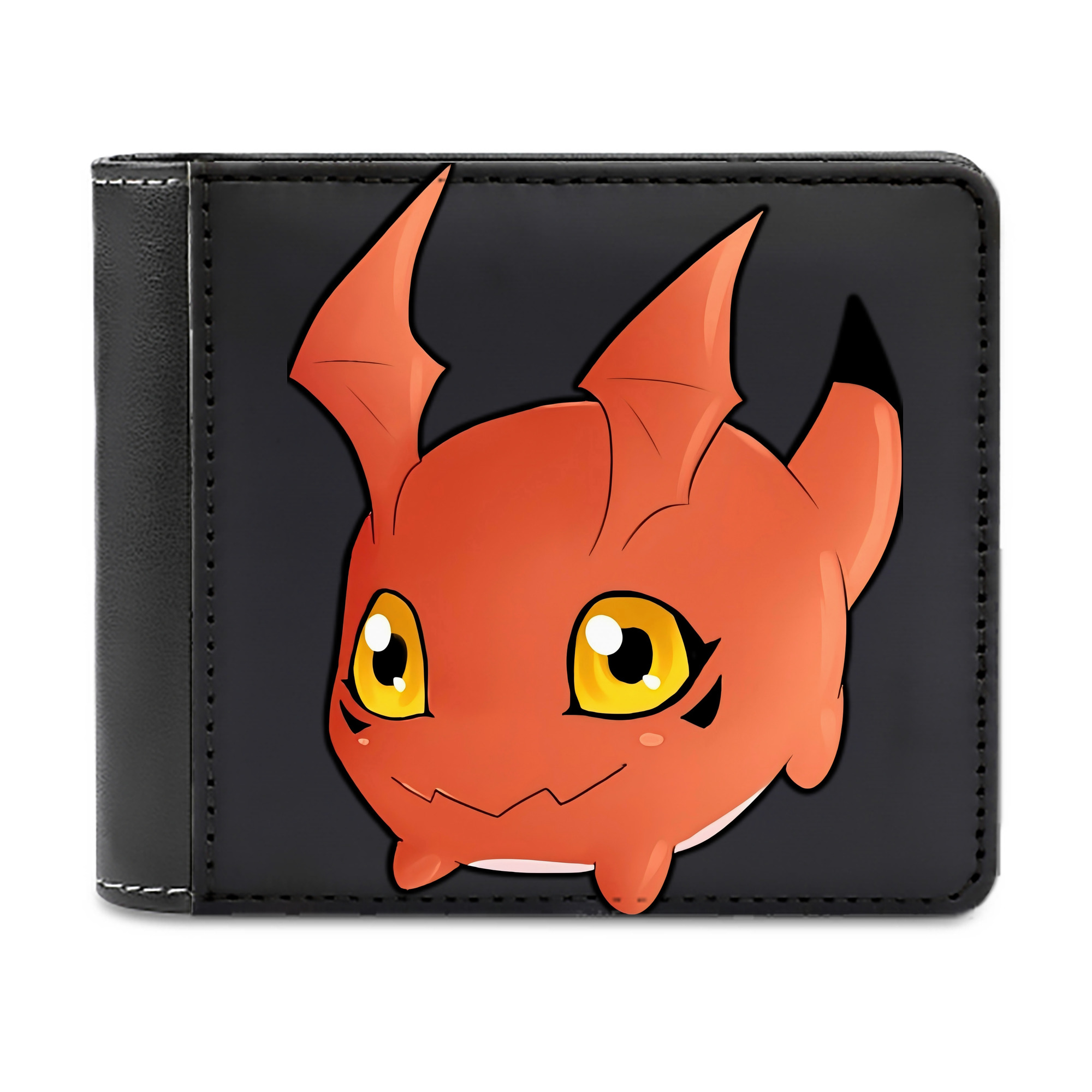 （画像用） Digimon デジタルモンスター/デジモン 二つ折り革財布