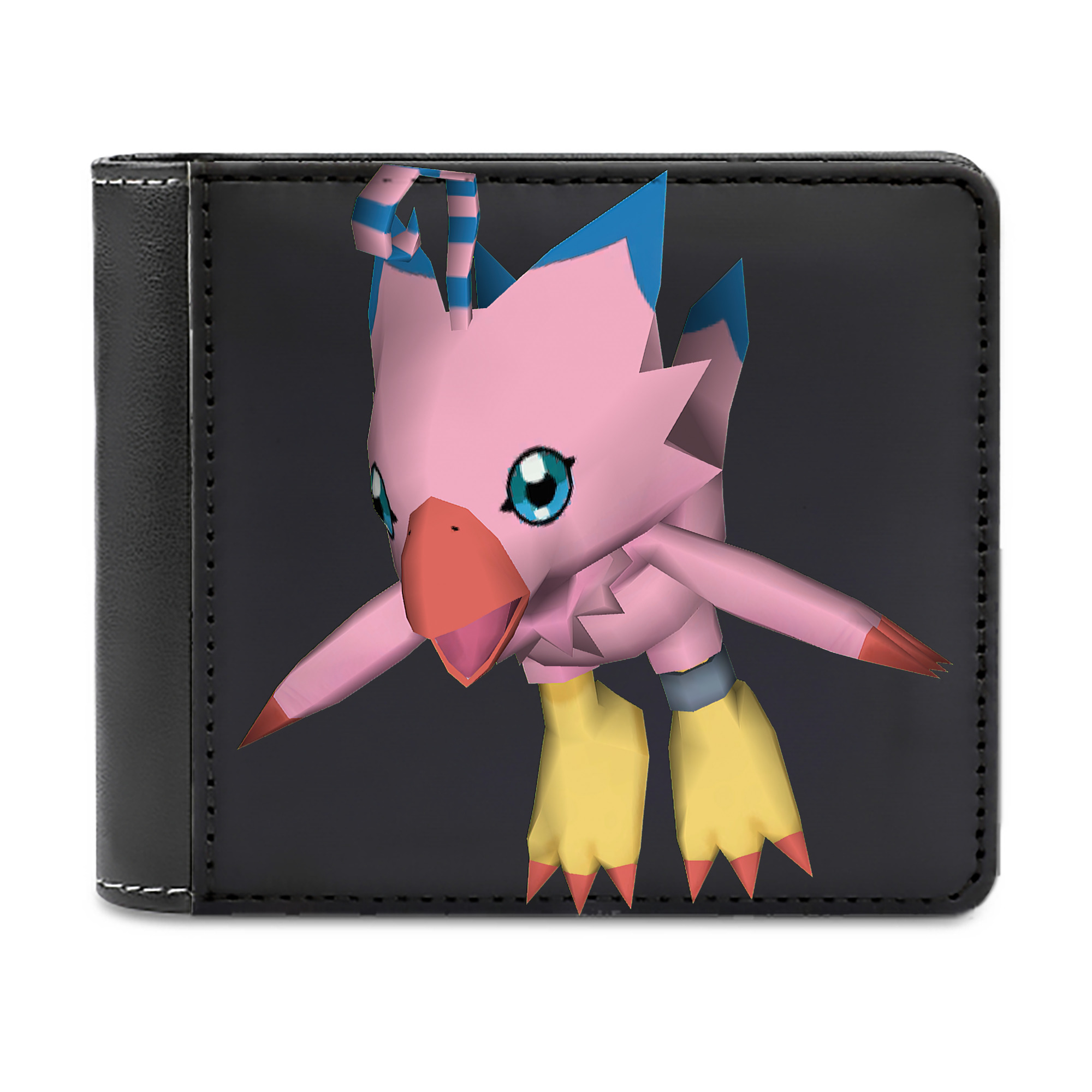 （画像用） Digimon デジタルモンスター/デジモン 二つ折り革財布