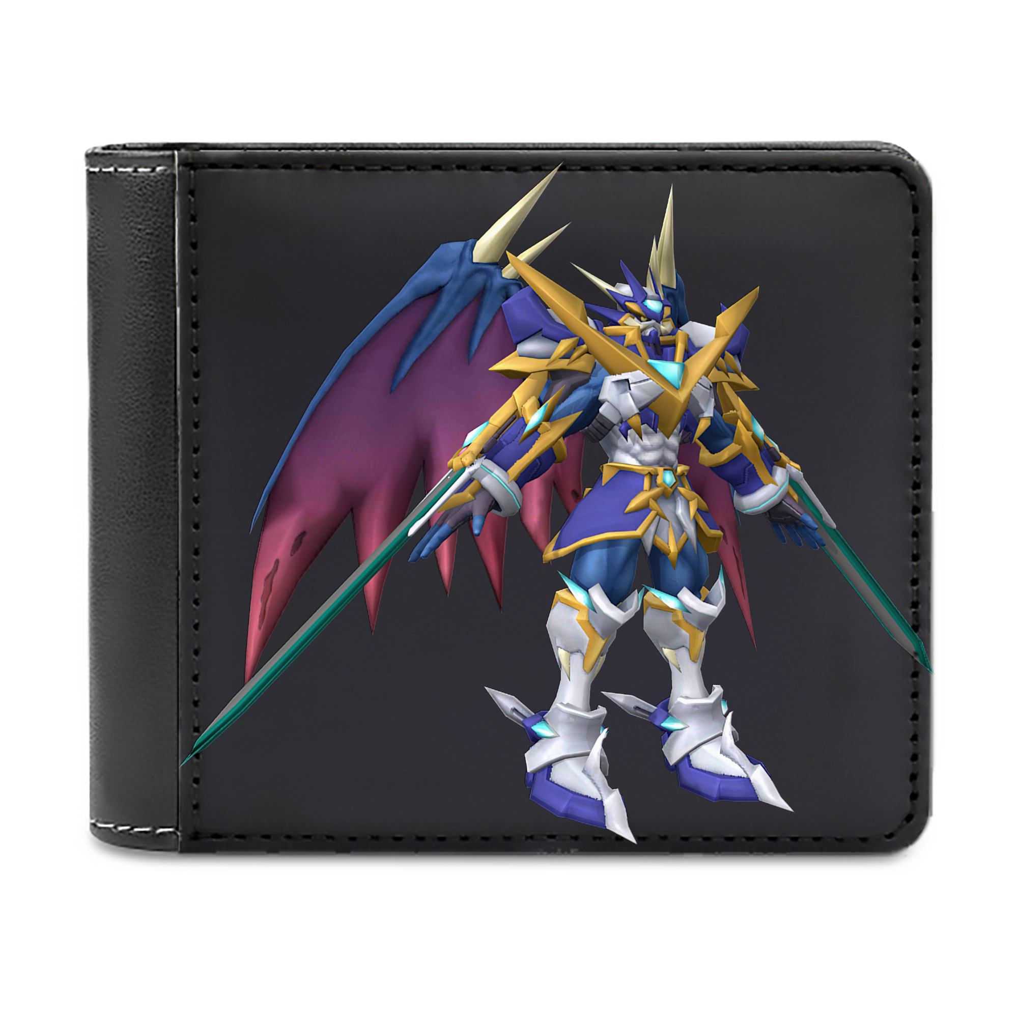 （画像用） Digimon デジタルモンスター/デジモン 二つ折り革財布