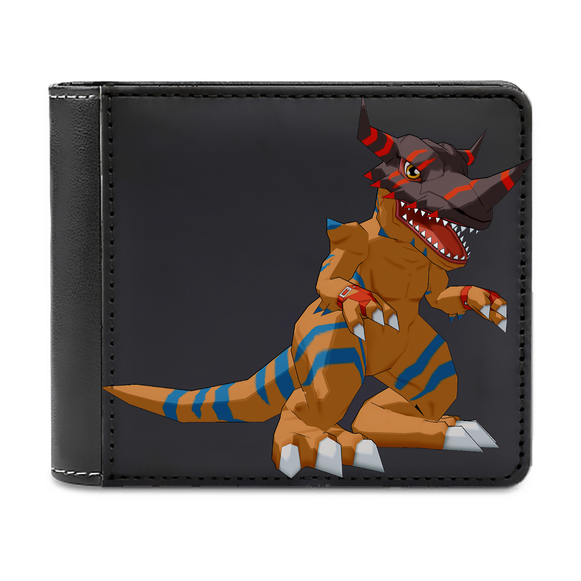 （画像用） Digimon デジタルモンスター/デジモン 二つ折り革財布