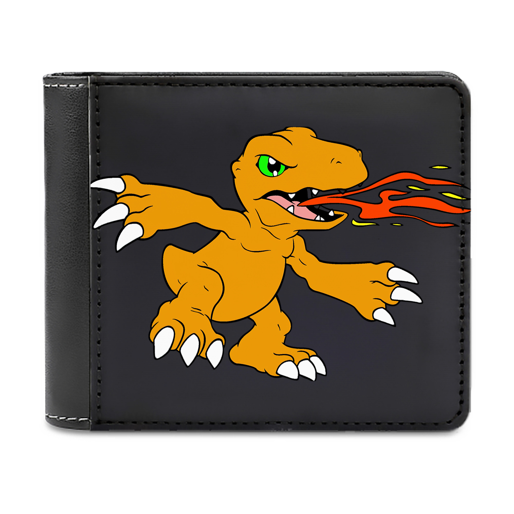 （画像用） Digimon デジタルモンスター/デジモン 二つ折り革財布