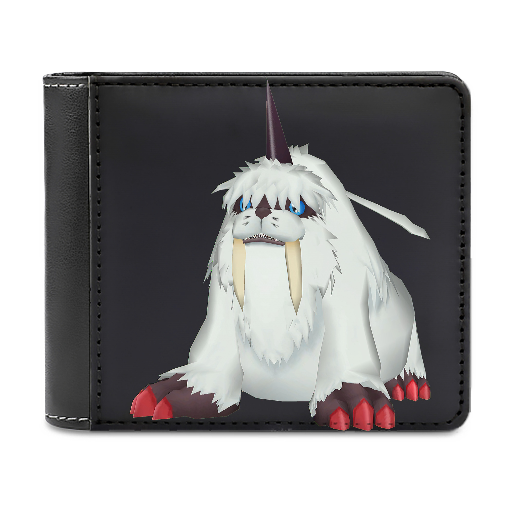（画像用） Digimon デジタルモンスター/デジモン 二つ折り革財布