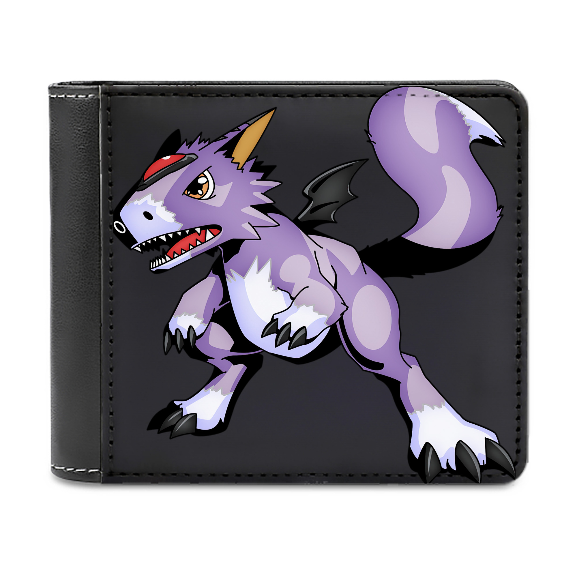 （画像用） Digimon デジタルモンスター/デジモン 二つ折り革財布