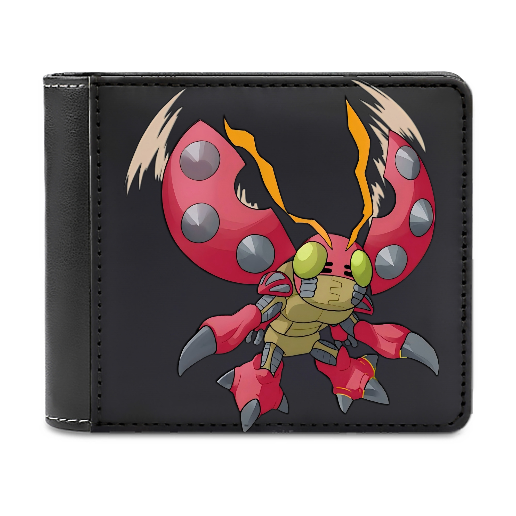 （画像用） Digimon デジタルモンスター/デジモン 二つ折り革財布