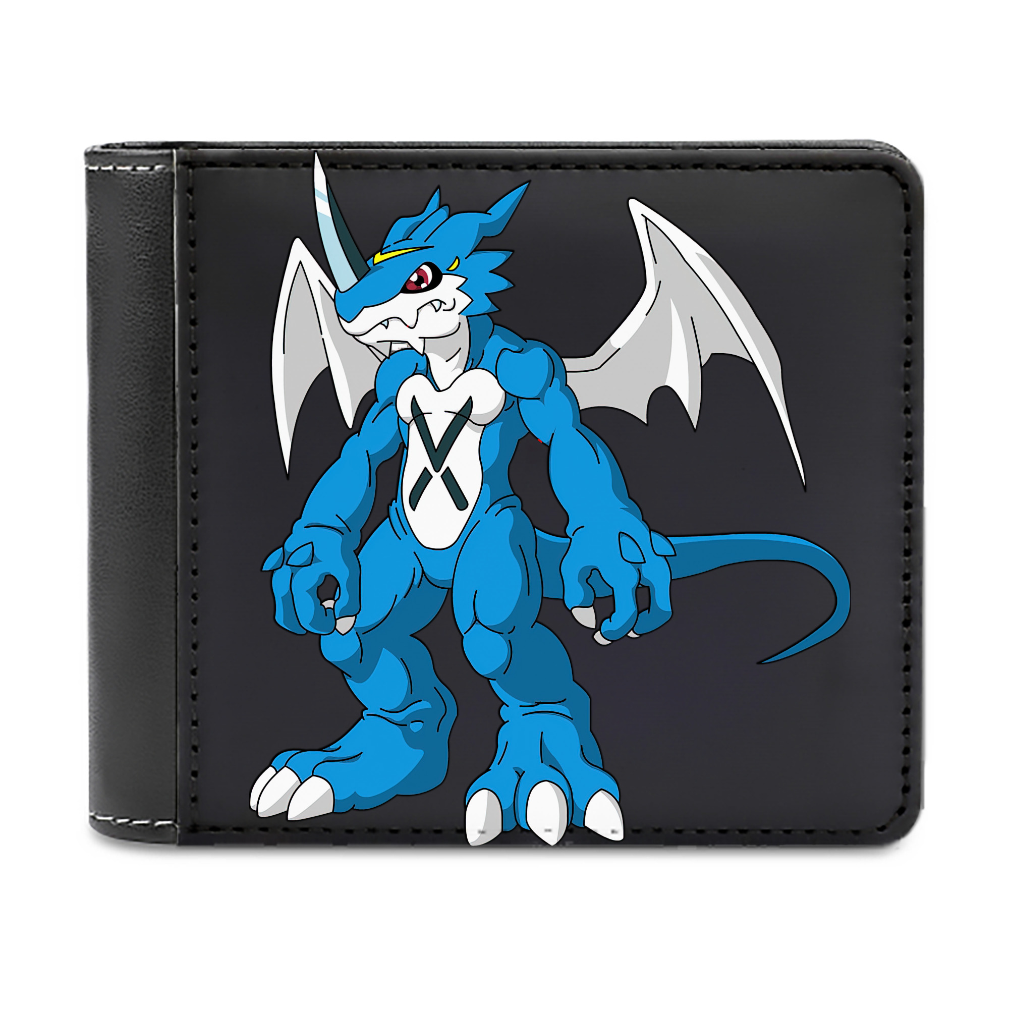 （画像用） Digimon デジタルモンスター/デジモン 二つ折り革財布