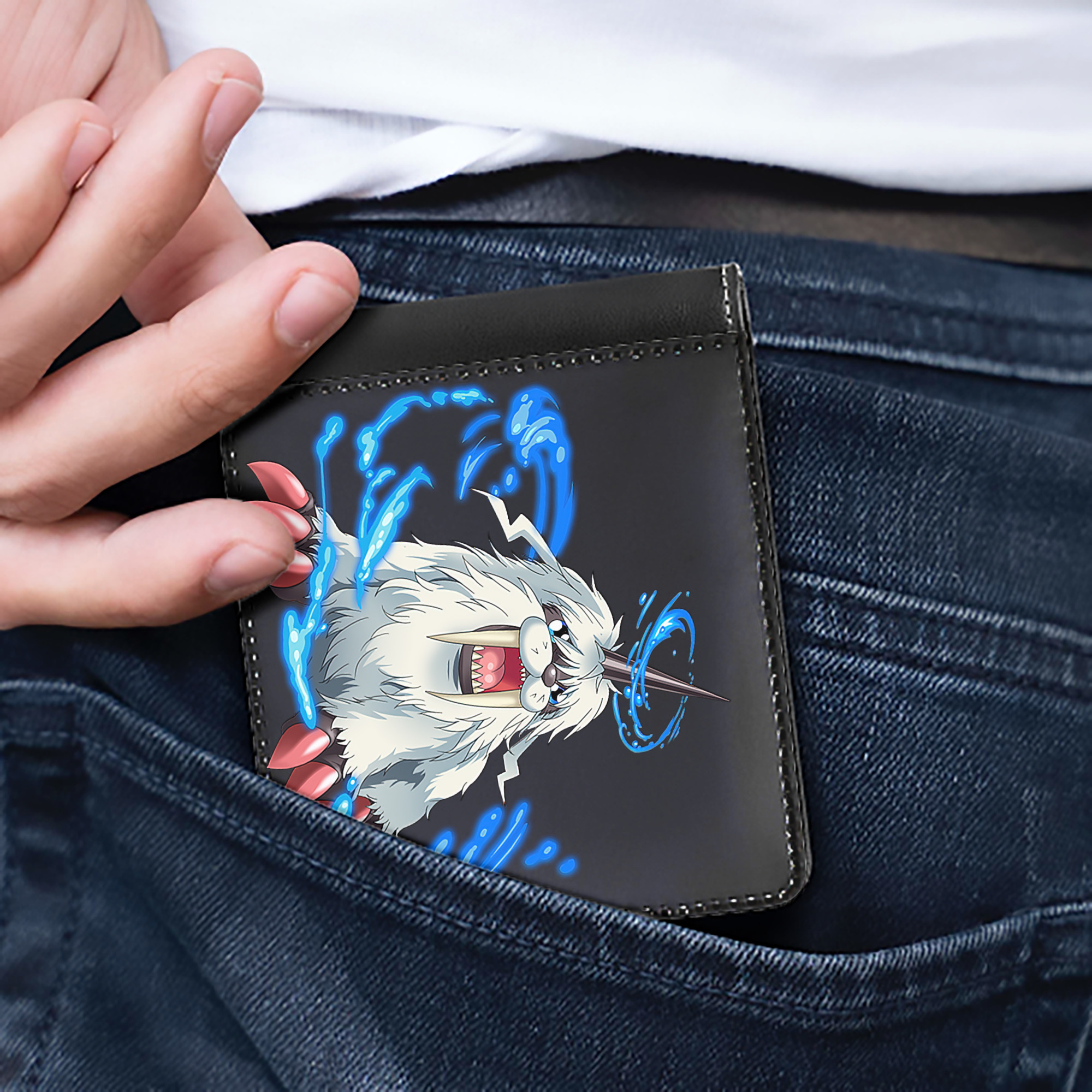 （画像用） Digimon デジタルモンスター/デジモン 二つ折り革財布