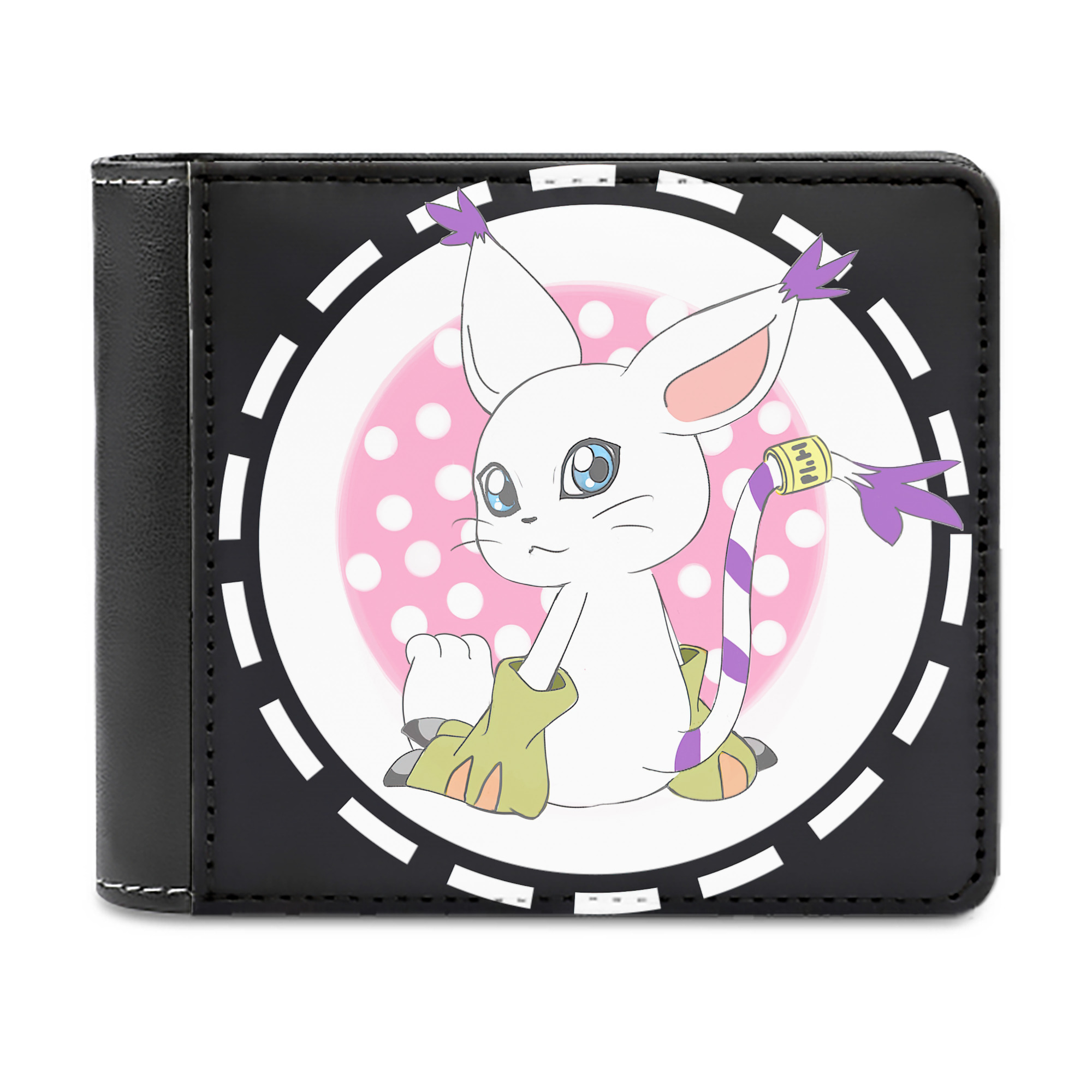 （画像用） Digimon デジタルモンスター/デジモン 二つ折り革財布