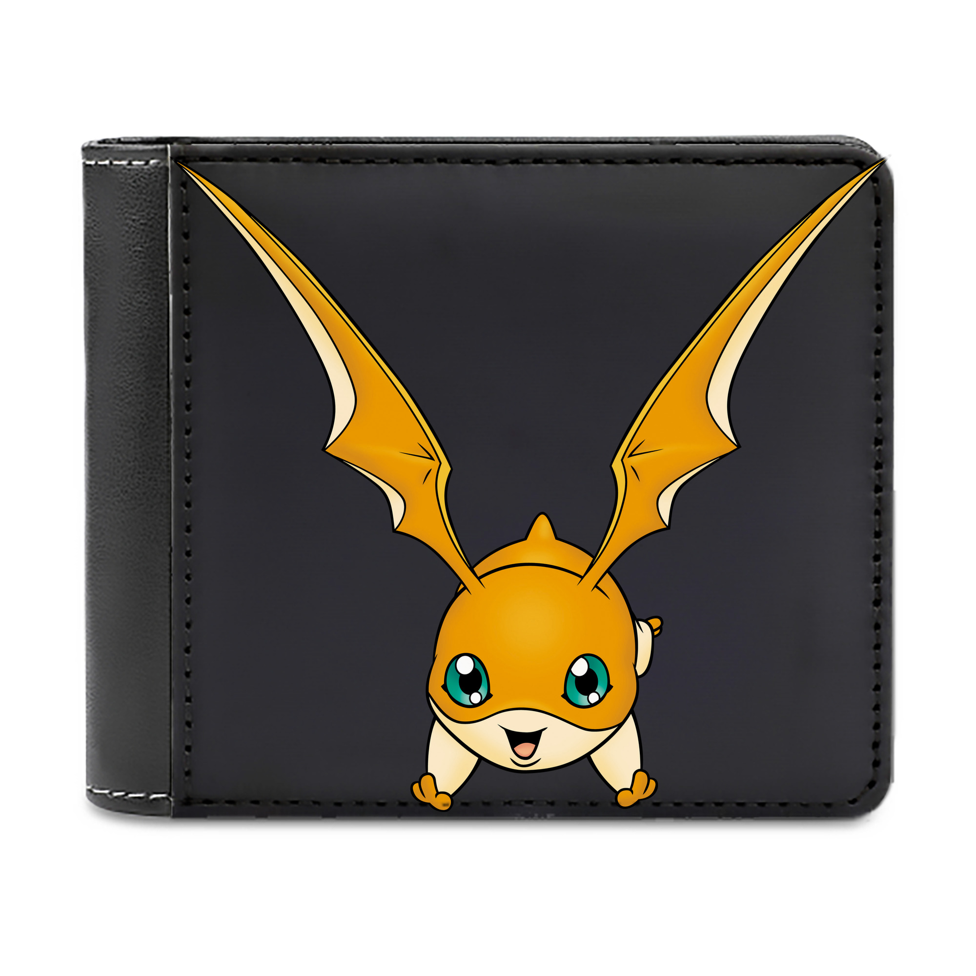 （画像用） Digimon デジタルモンスター/デジモン 二つ折り革財布