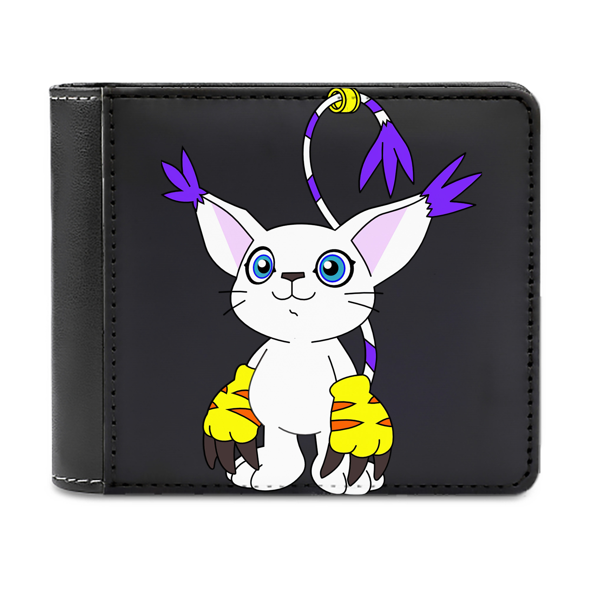 （画像用） Digimon デジタルモンスター/デジモン 二つ折り革財布