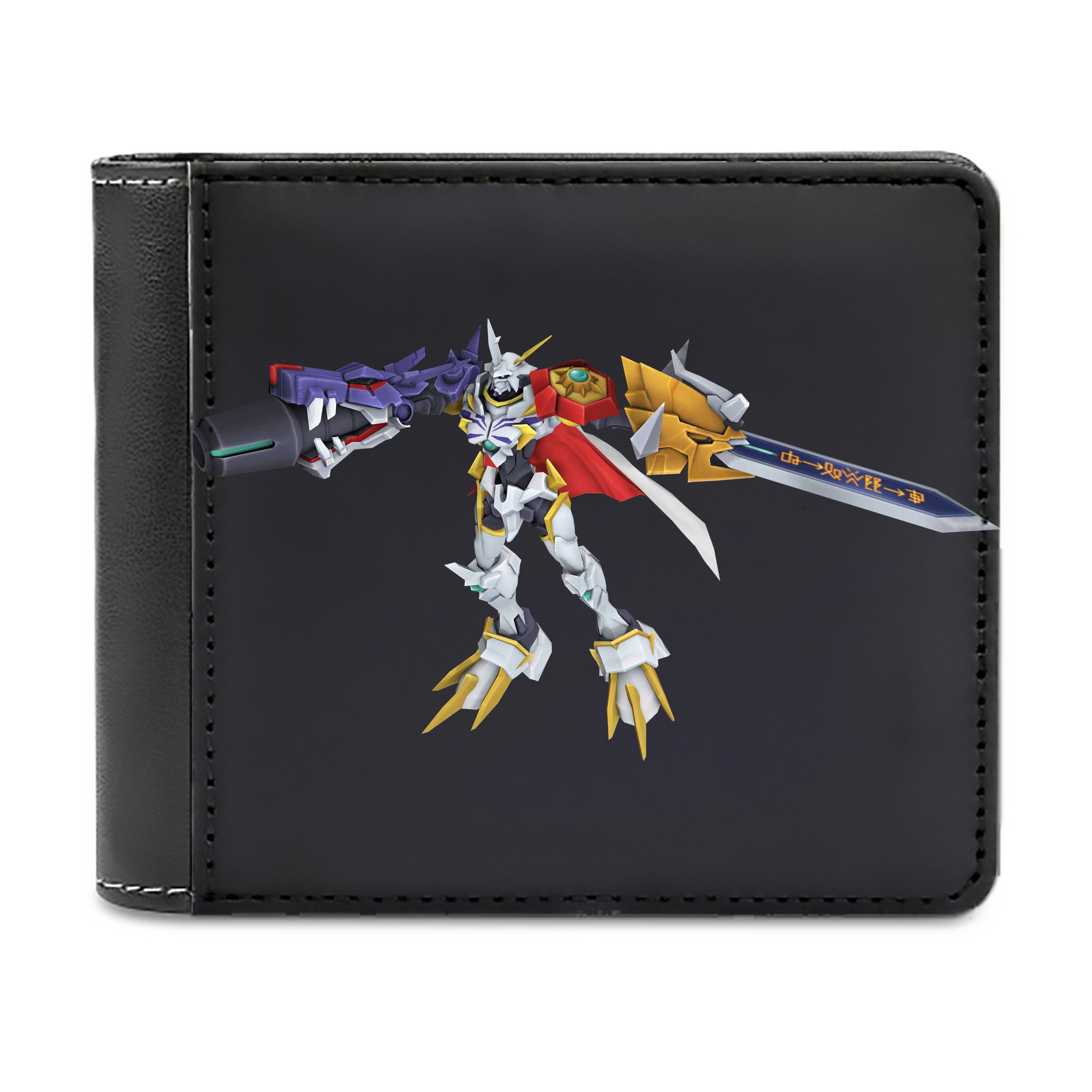 （画像用） Digimon デジタルモンスター/デジモン 二つ折り革財布