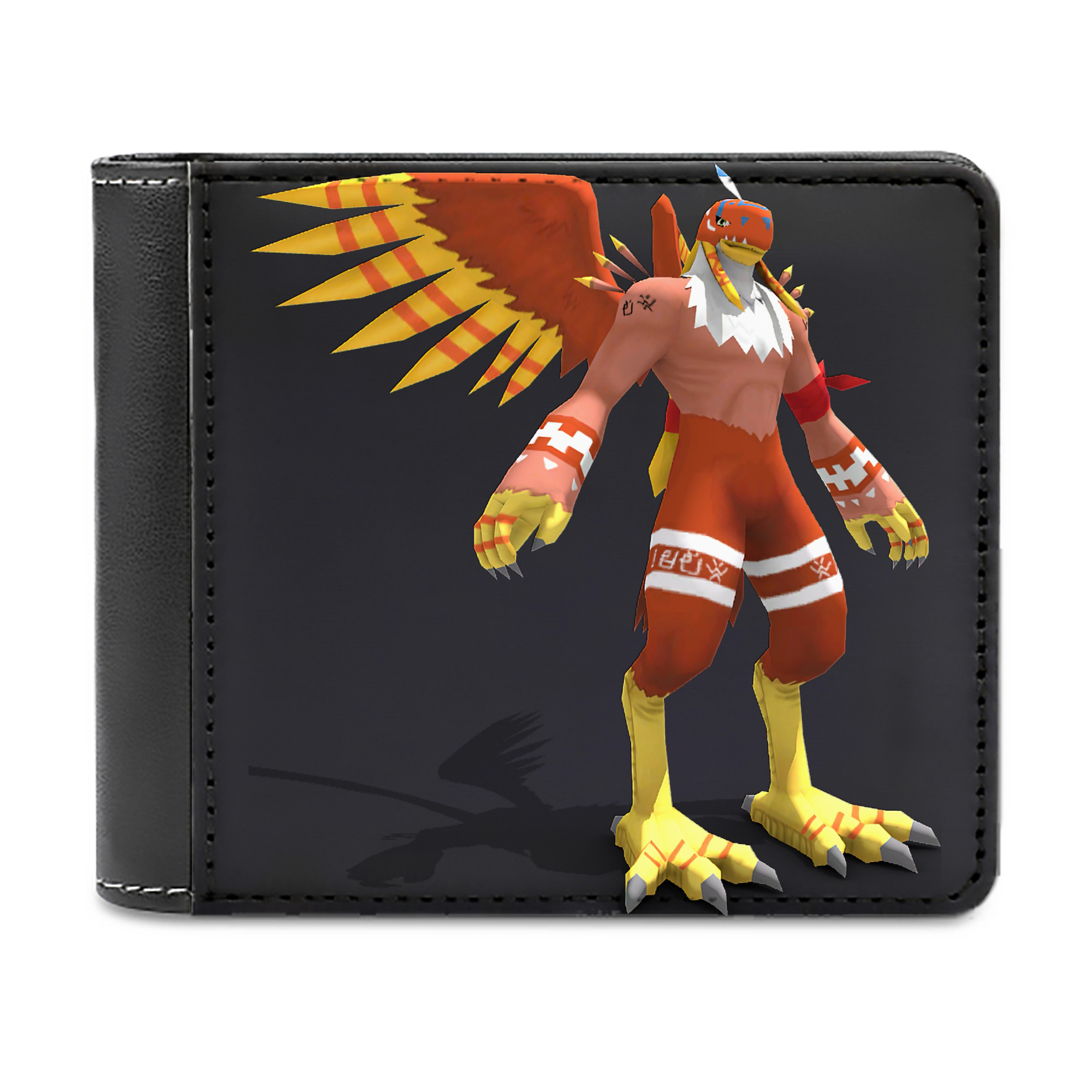 （画像用） Digimon デジタルモンスター/デジモン 二つ折り革財布