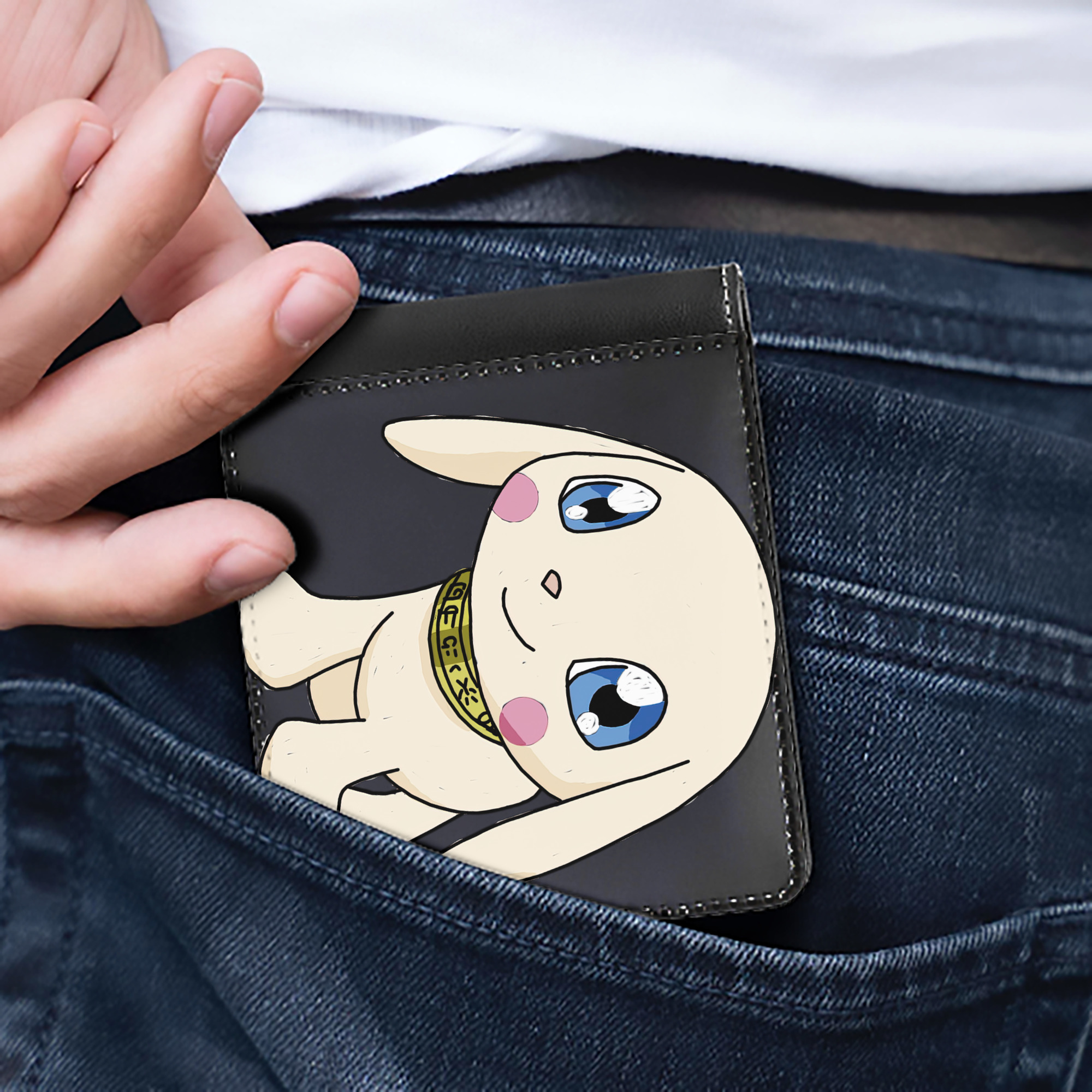 （画像用） Digimon デジタルモンスター/デジモン 二つ折り革財布