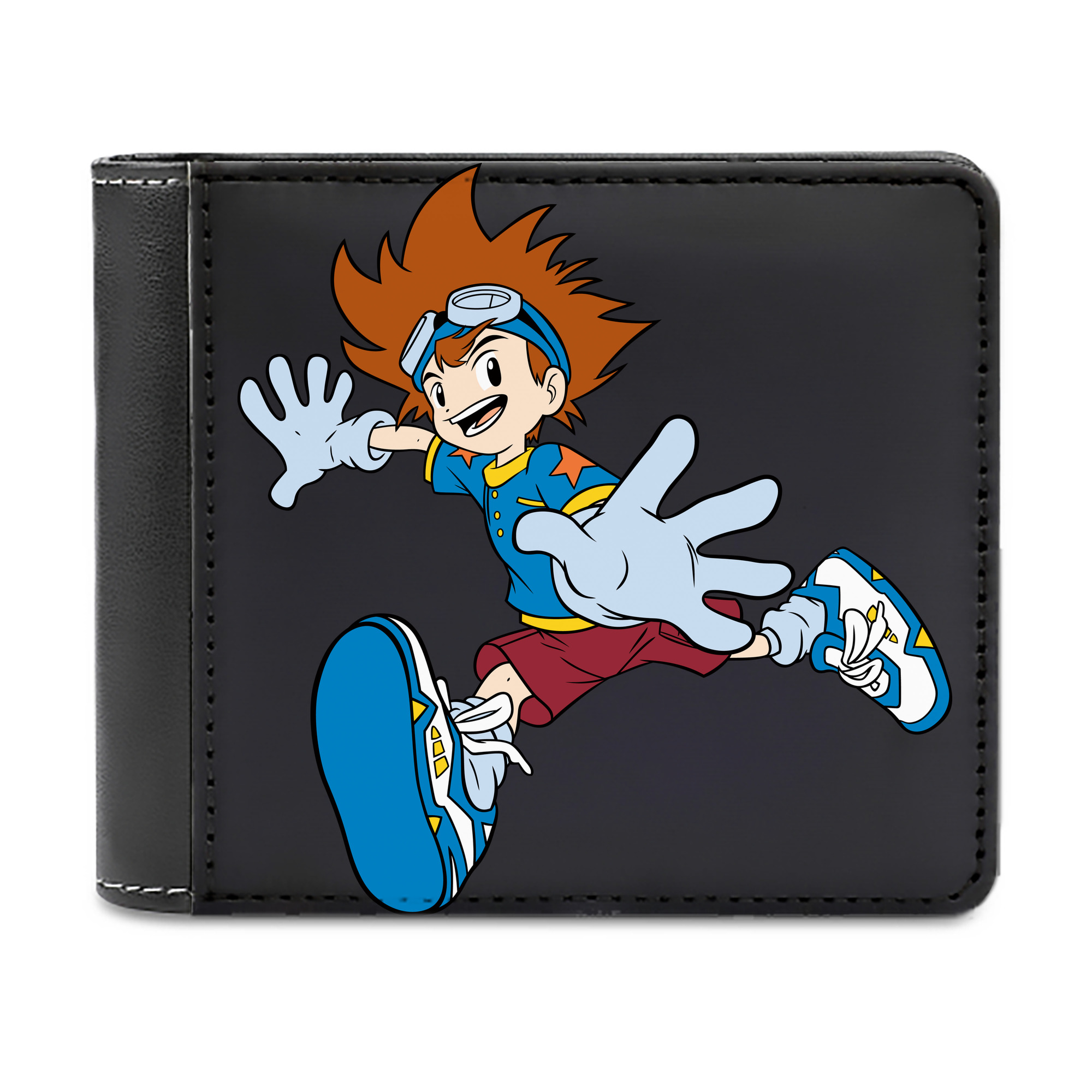 （画像用） Digimon デジタルモンスター/デジモン 二つ折り革財布