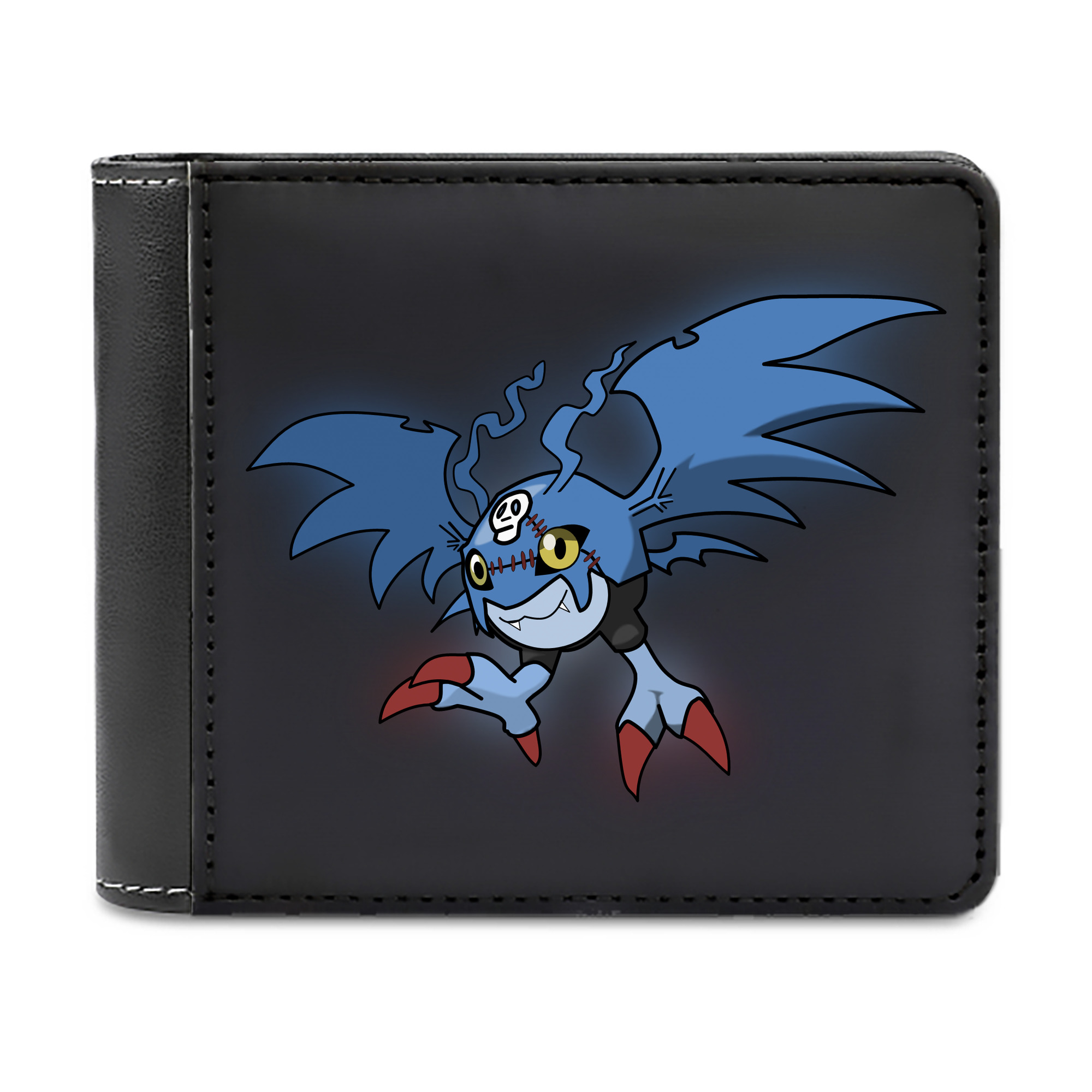 （画像用） Digimon デジタルモンスター/デジモン 二つ折り革財布