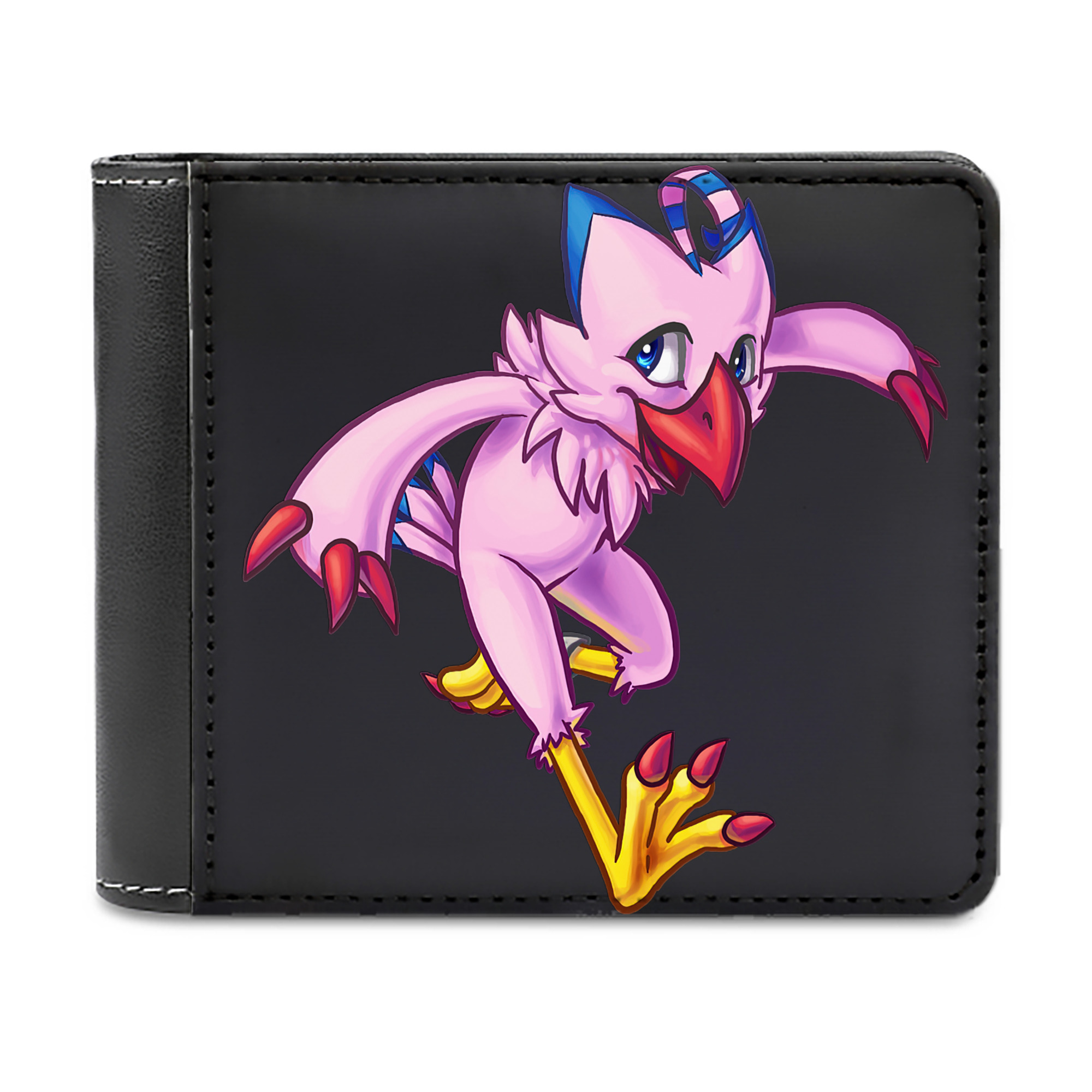 （画像用） Digimon デジタルモンスター/デジモン 二つ折り革財布