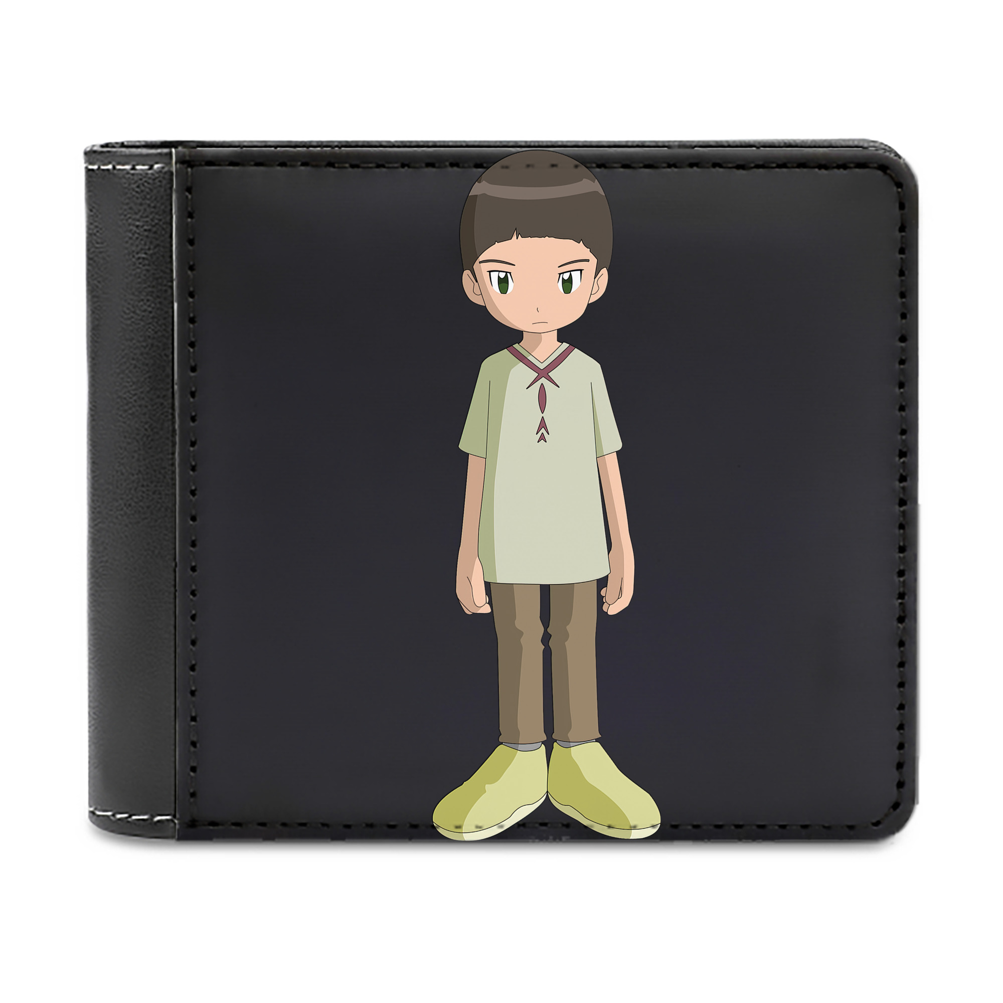 （画像用） Digimon デジタルモンスター/デジモン 二つ折り革財布