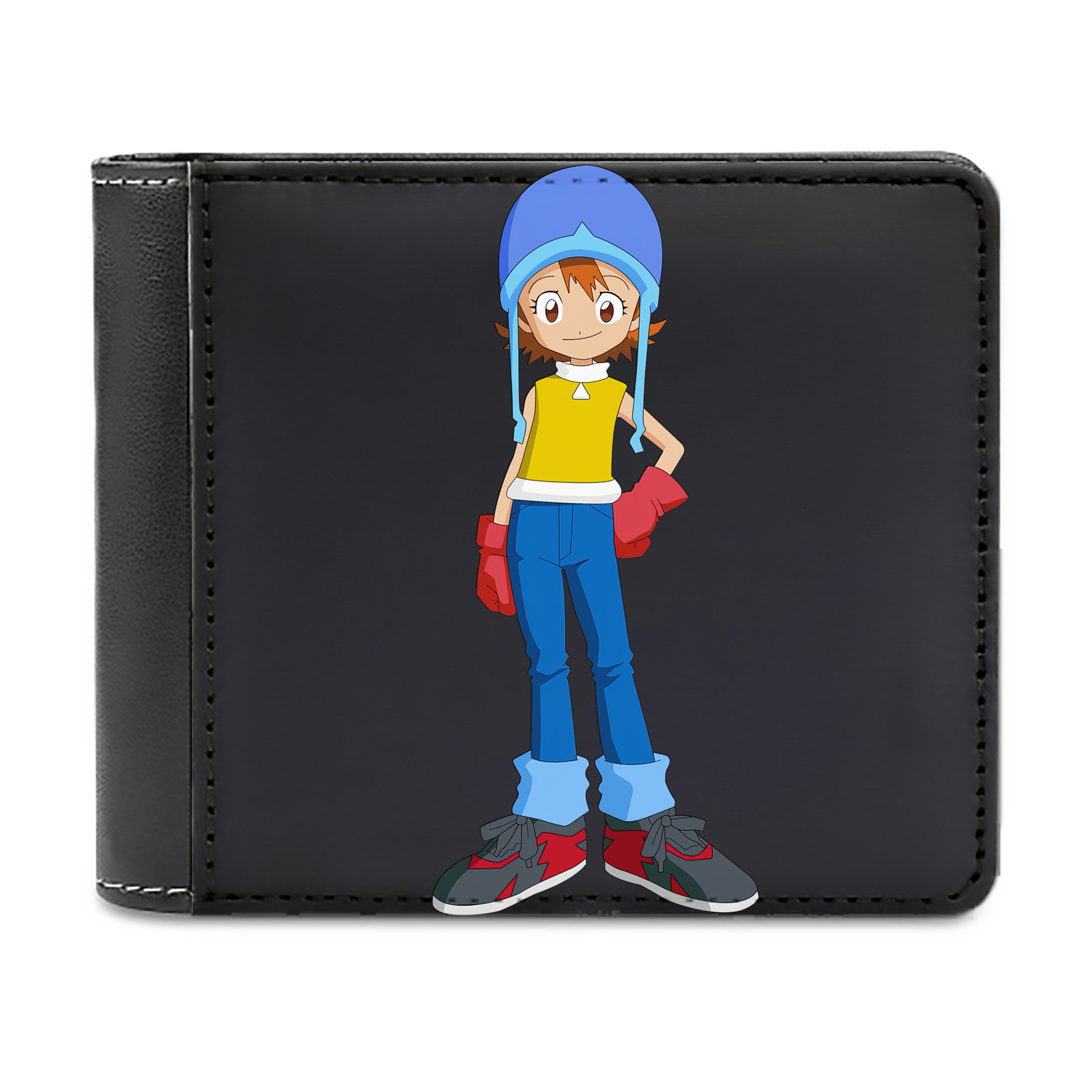 （画像用） Digimon デジタルモンスター/デジモン 二つ折り革財布