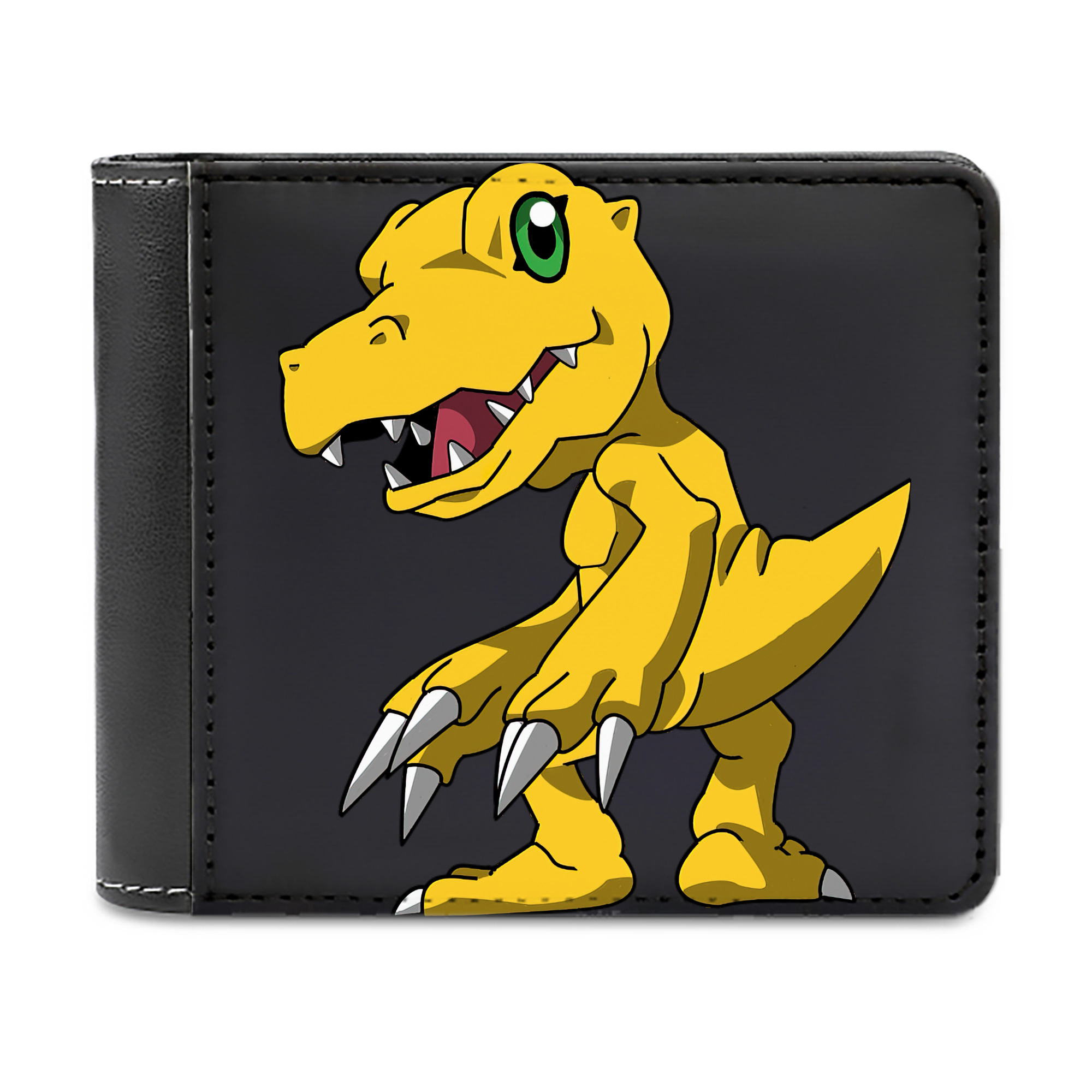 （画像用） Digimon デジタルモンスター/デジモン 二つ折り革財布
