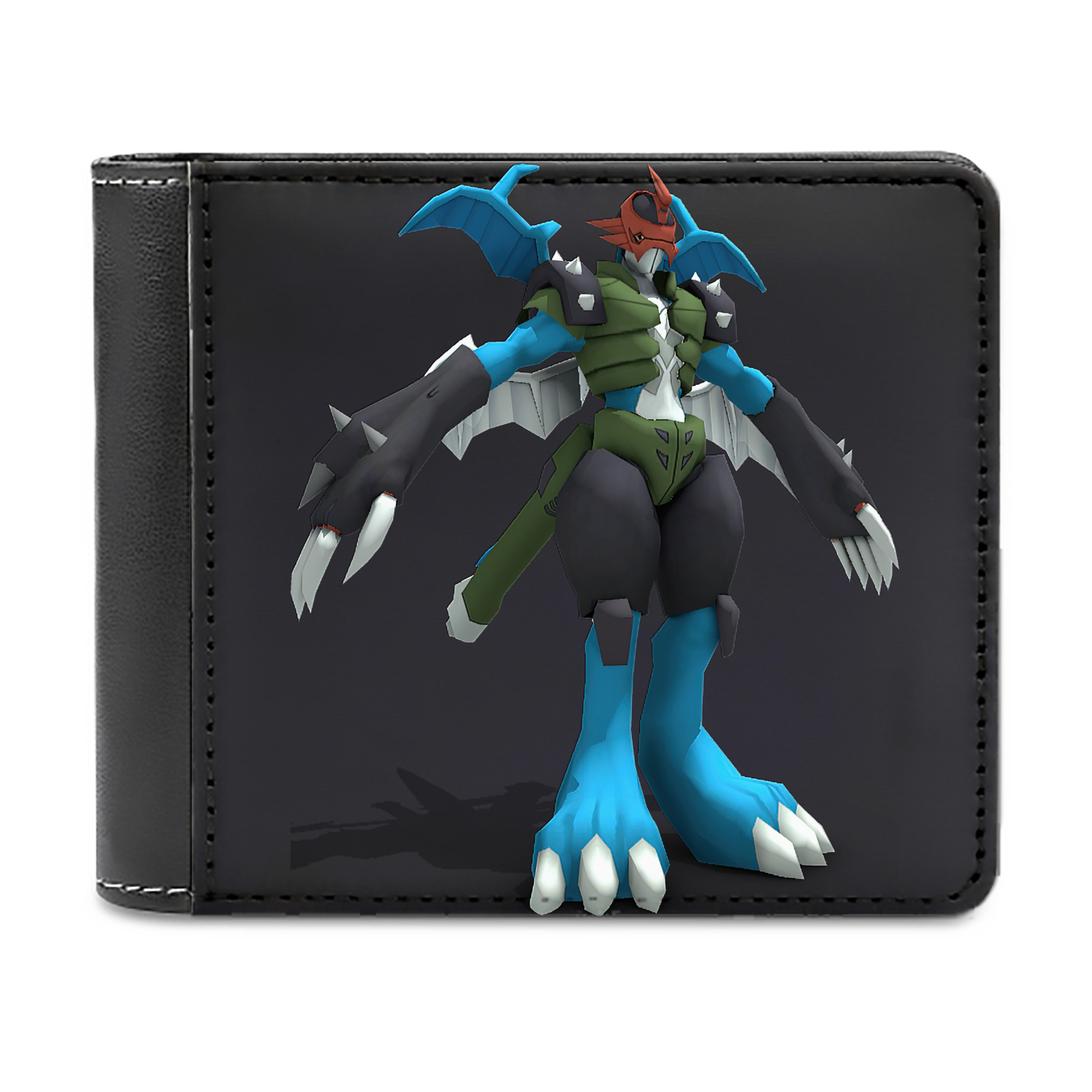 （画像用） Digimon デジタルモンスター/デジモン 二つ折り革財布