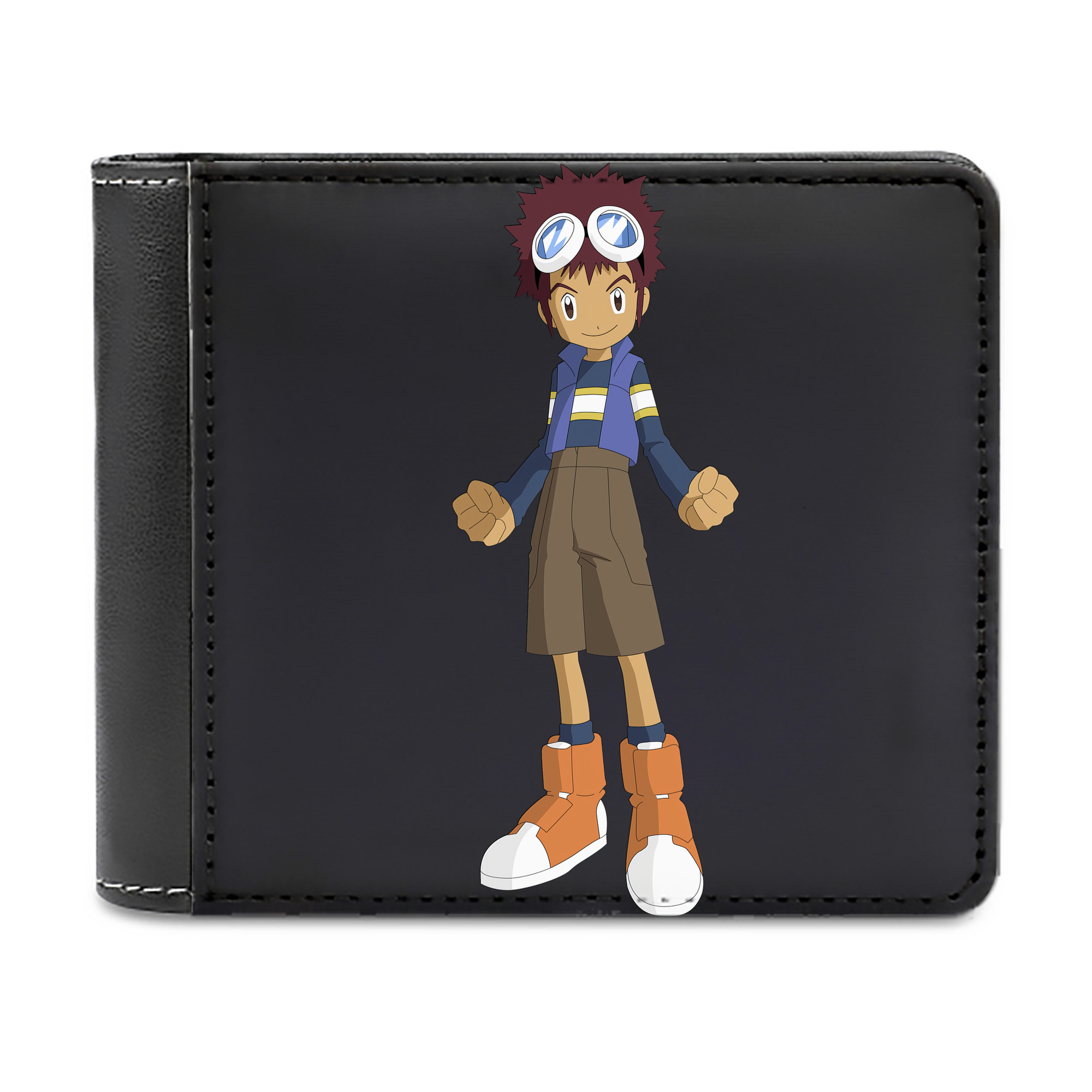 （画像用） Digimon デジタルモンスター/デジモン 二つ折り革財布