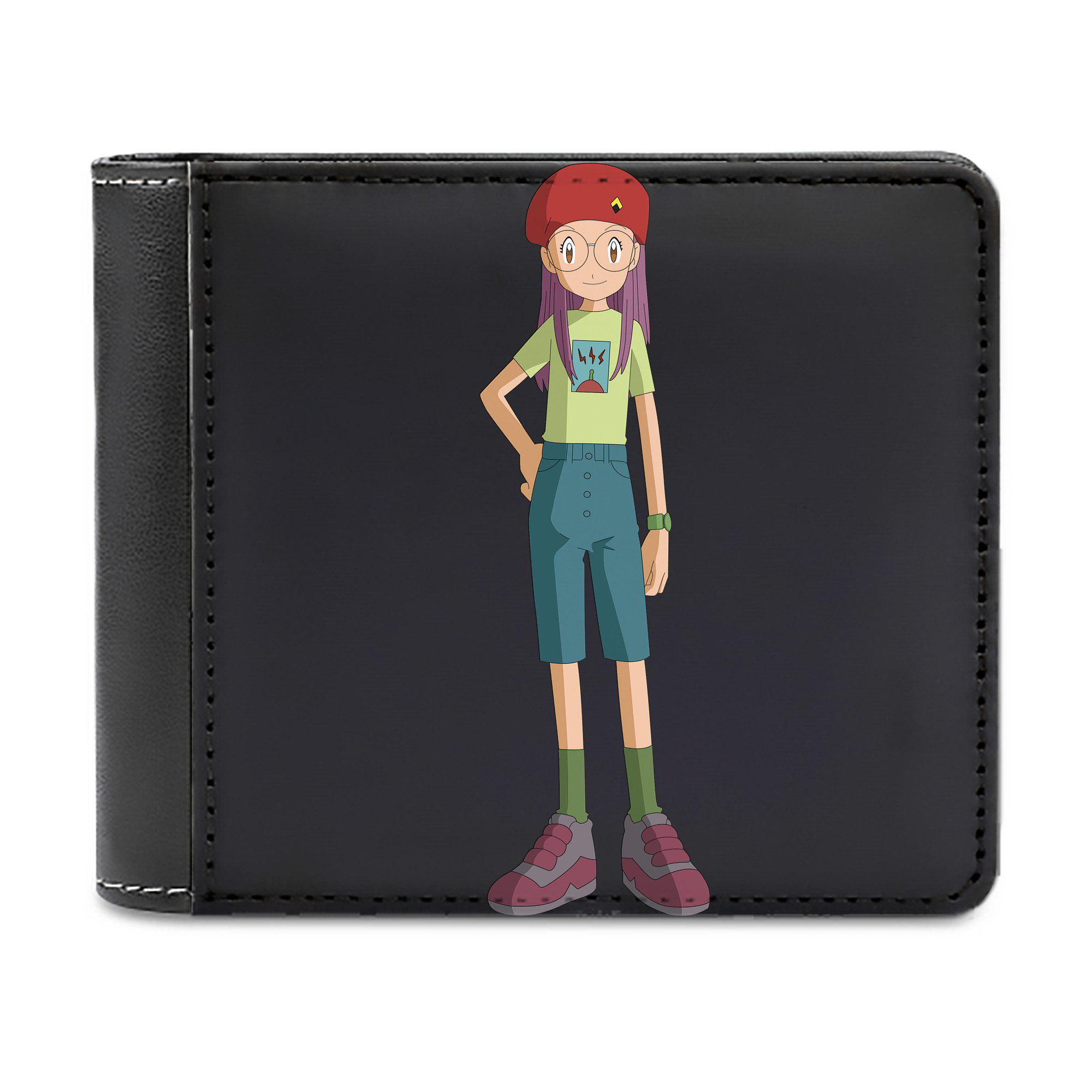 （画像用） Digimon デジタルモンスター/デジモン 二つ折り革財布