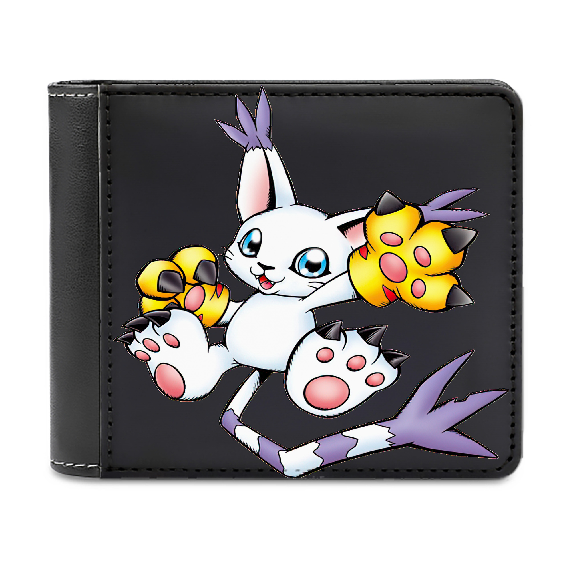 （画像用） Digimon デジタルモンスター/デジモン 二つ折り革財布