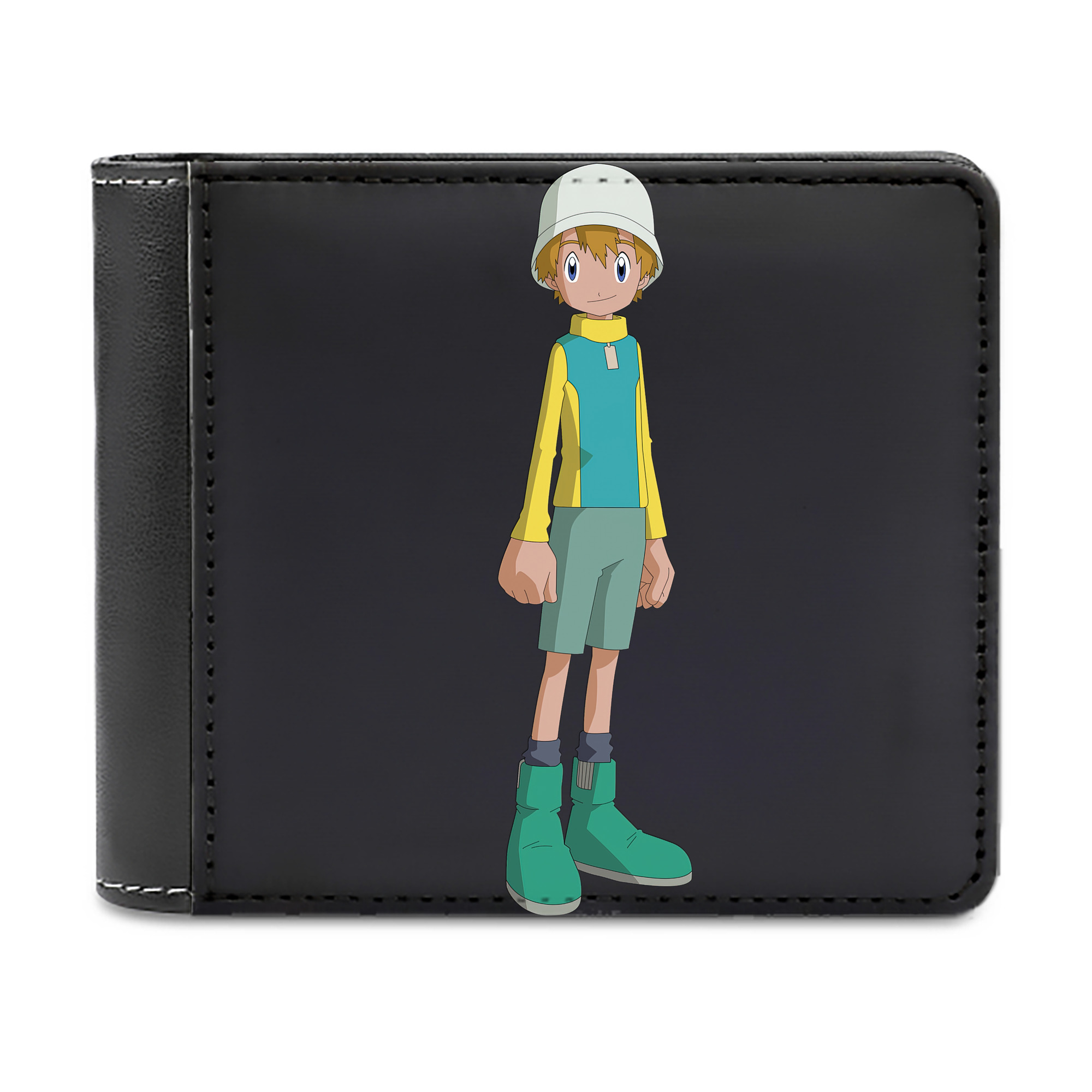 （画像用） Digimon デジタルモンスター/デジモン 二つ折り革財布