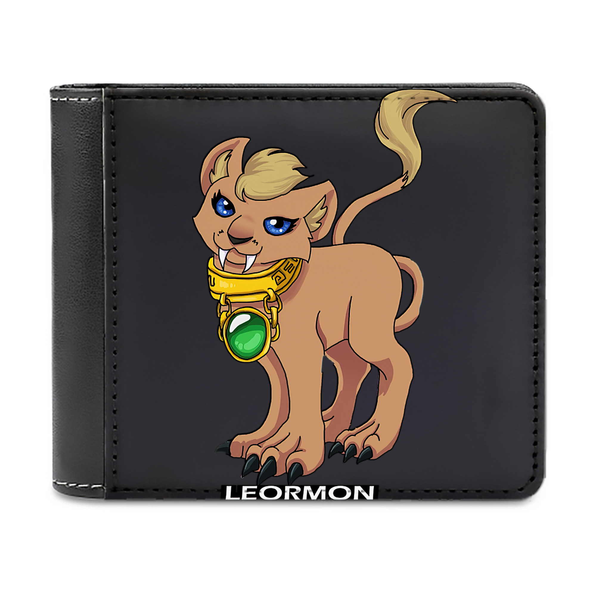 （画像用） Digimon デジタルモンスター/デジモン 二つ折り革財布