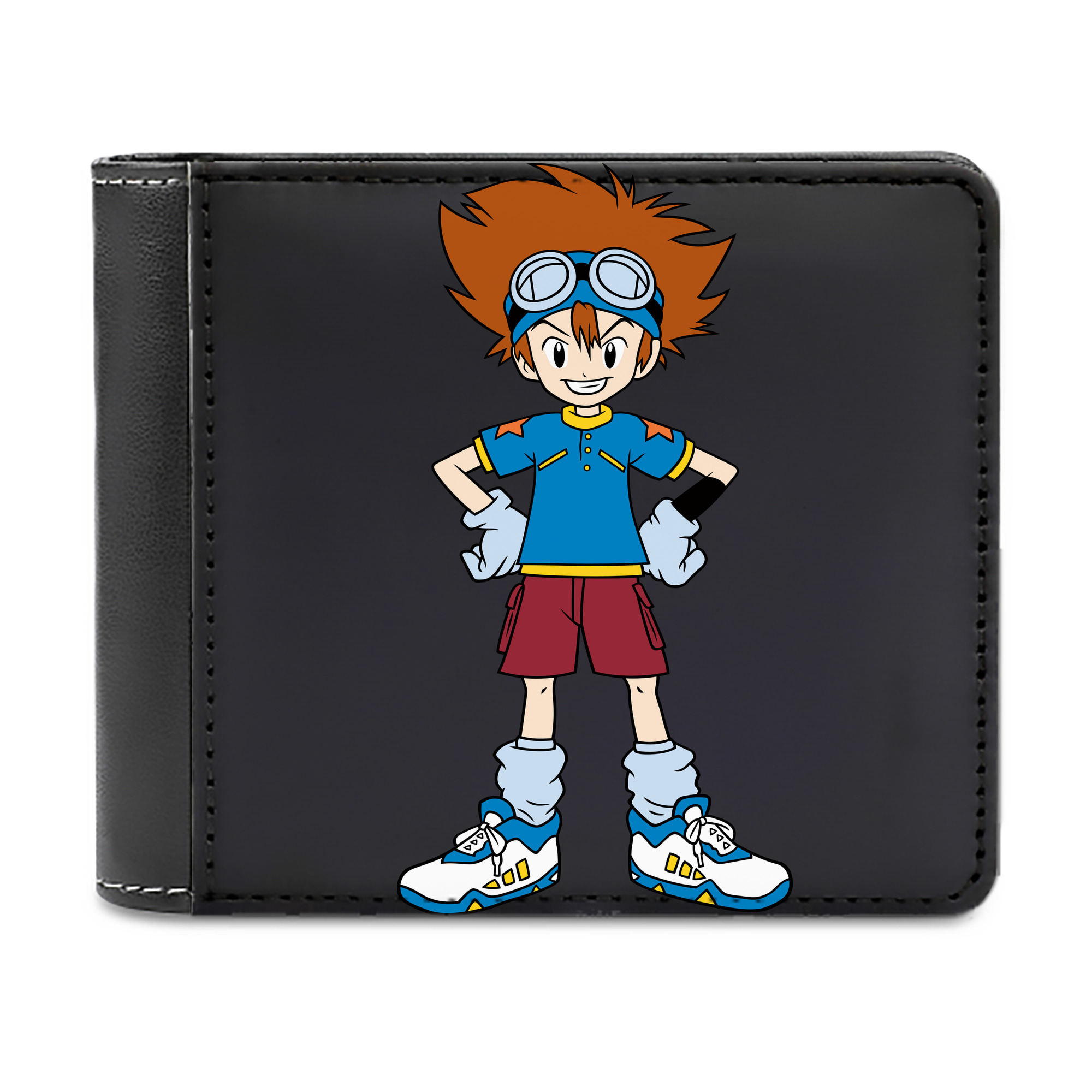 （画像用） Digimon デジタルモンスター/デジモン 二つ折り革財布