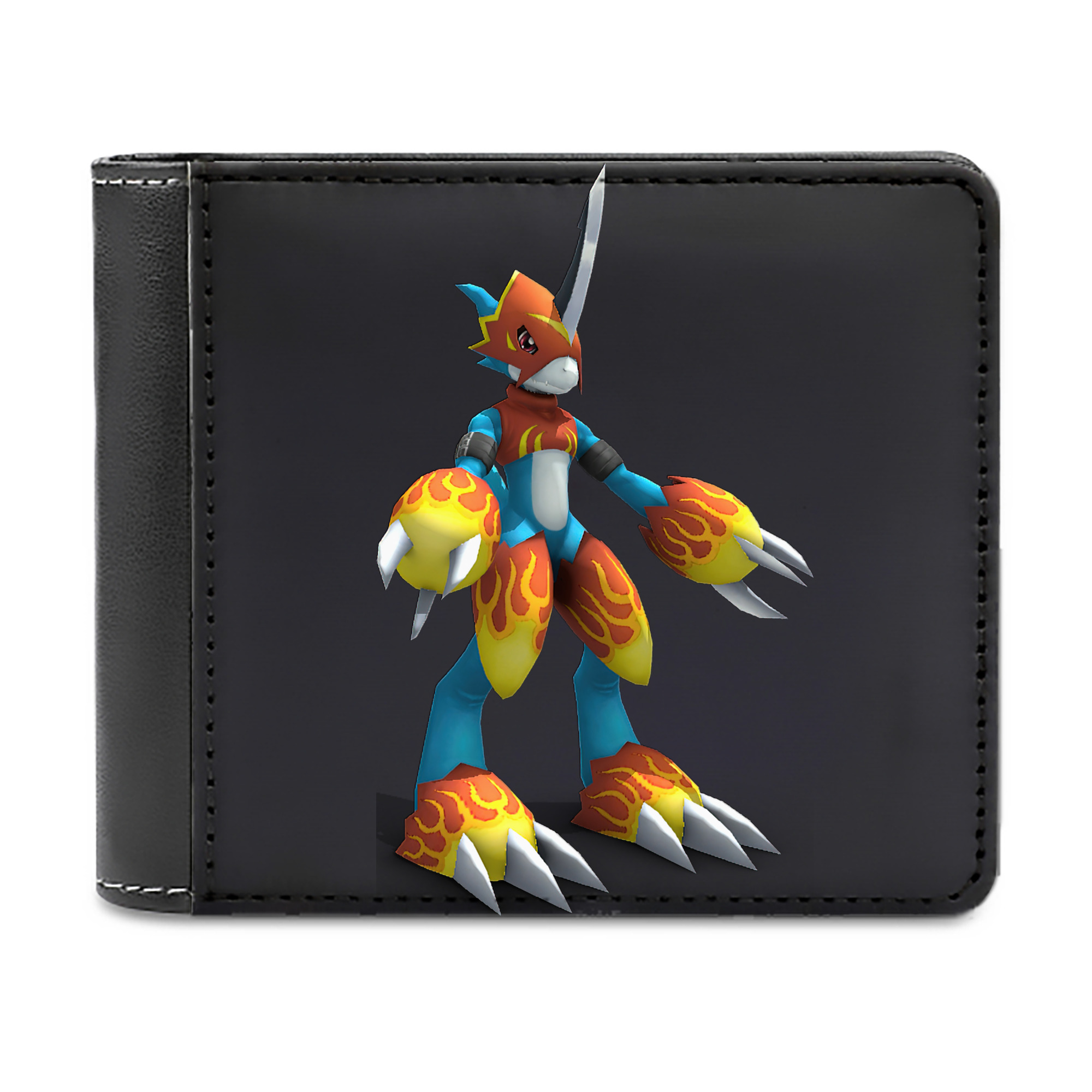 （画像用） Digimon デジタルモンスター/デジモン 二つ折り革財布