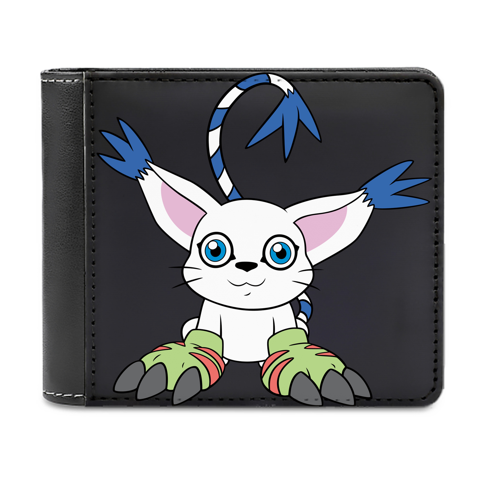 （画像用） Digimon デジタルモンスター/デジモン 二つ折り革財布