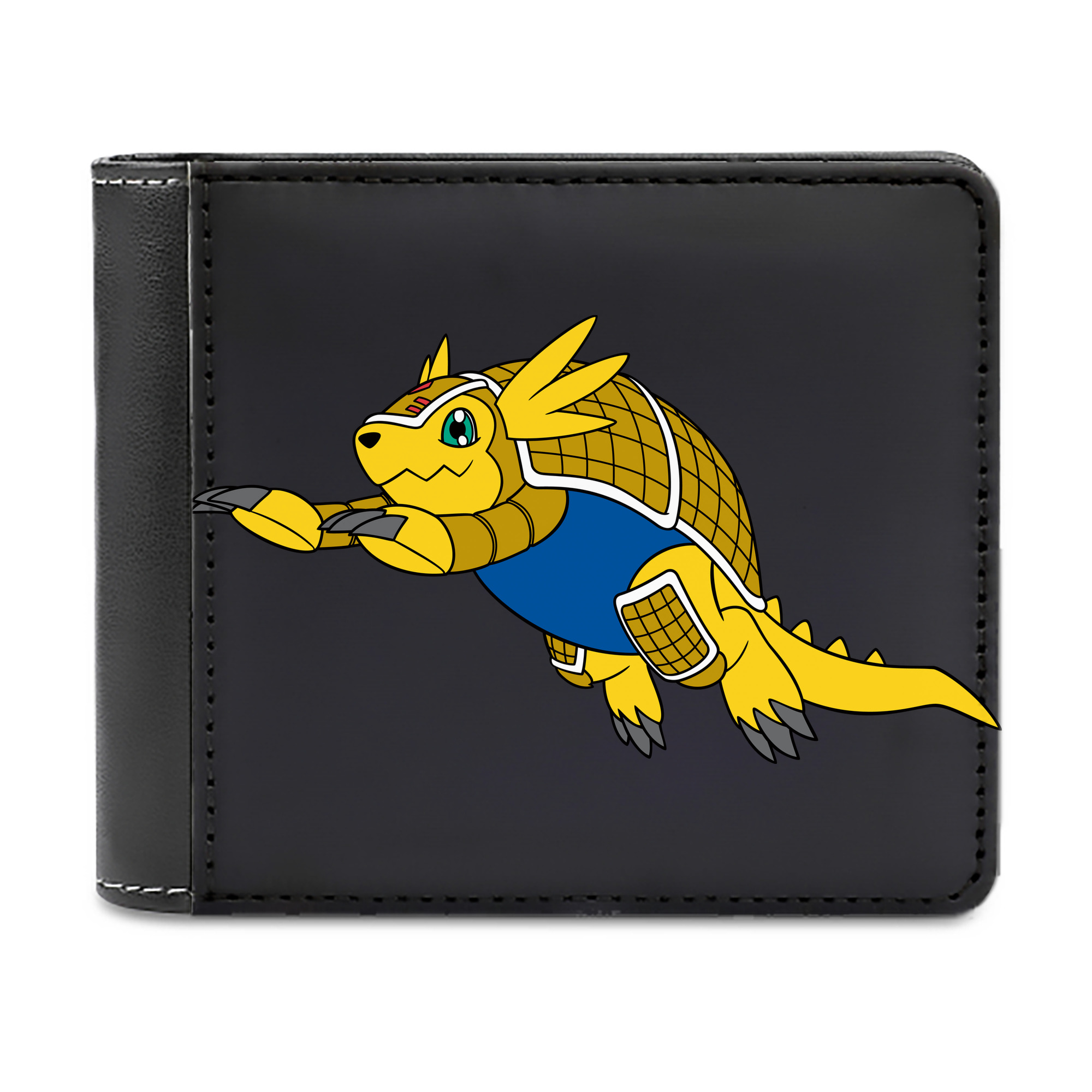 （画像用） Digimon デジタルモンスター/デジモン 二つ折り革財布
