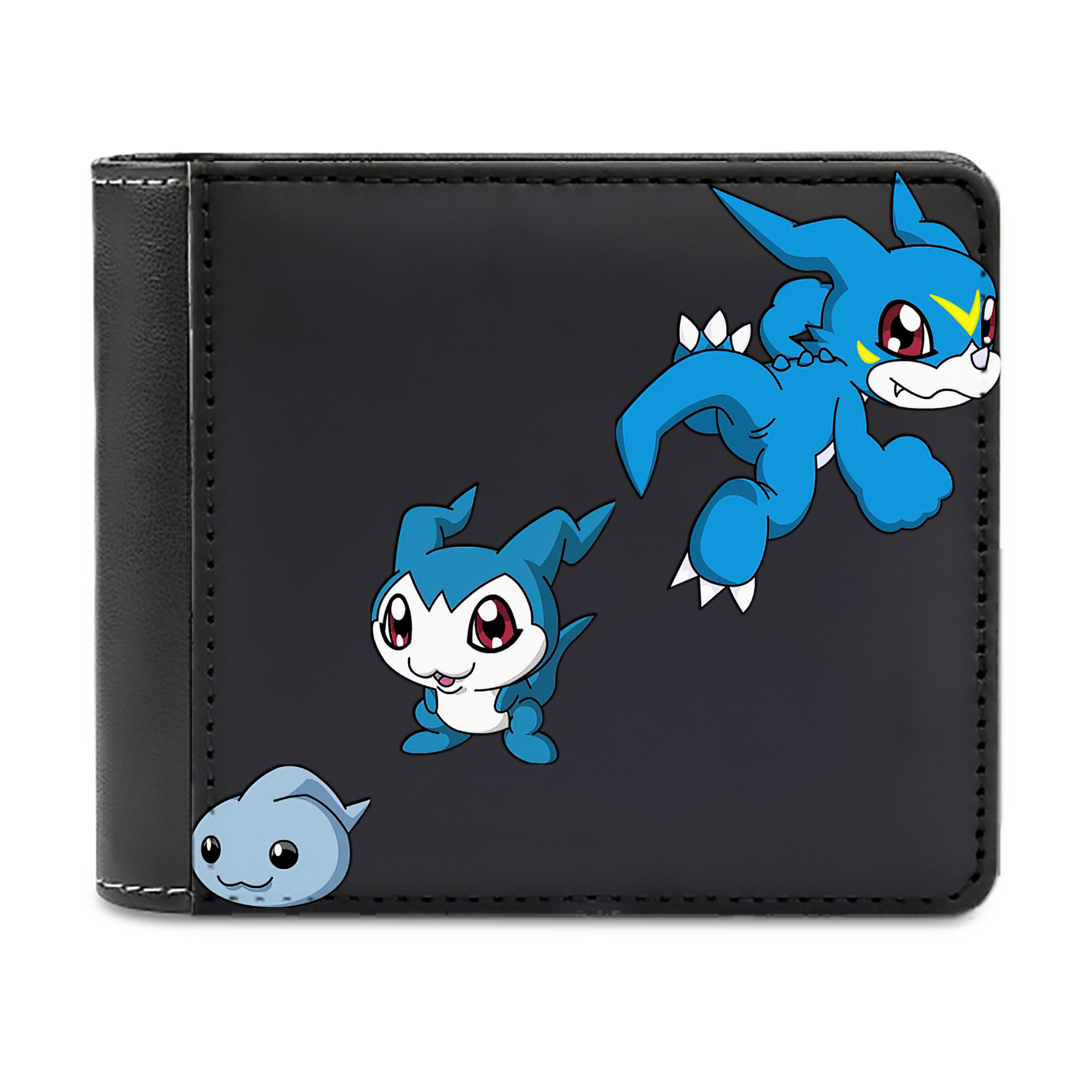 （画像用） Digimon デジタルモンスター/デジモン 二つ折り革財布