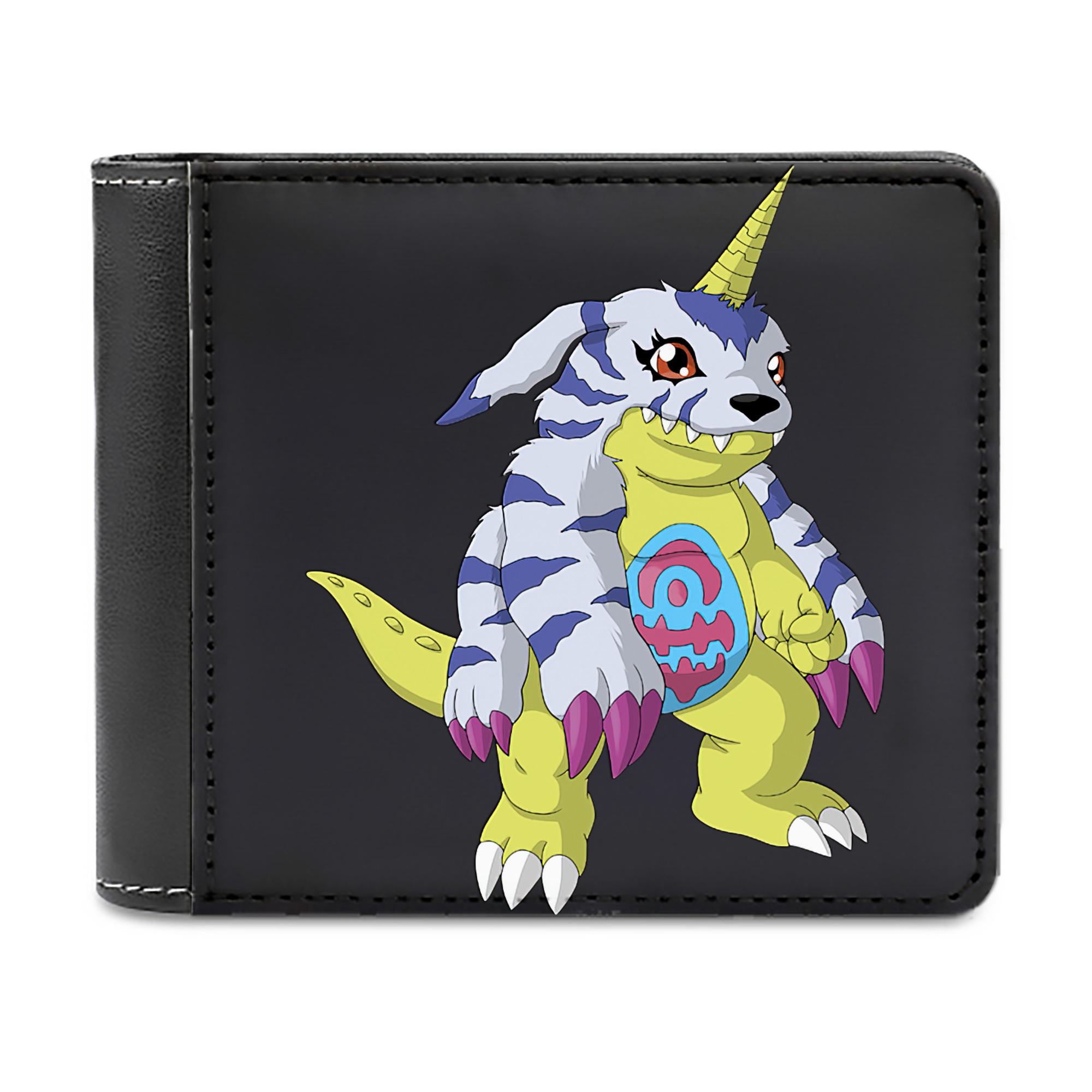 （画像用） Digimon デジタルモンスター/デジモン 二つ折り革財布