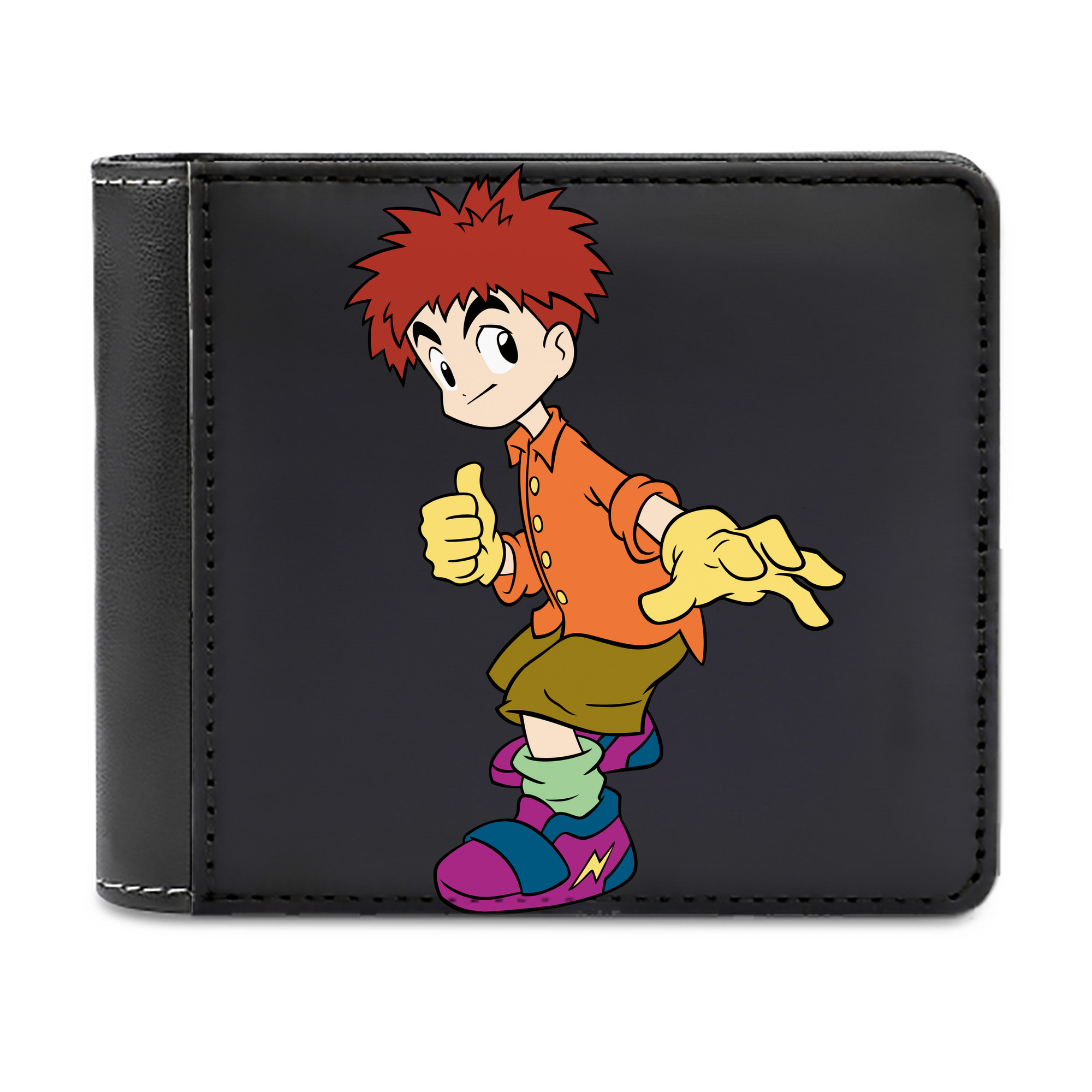 （画像用） Digimon デジタルモンスター/デジモン 二つ折り革財布