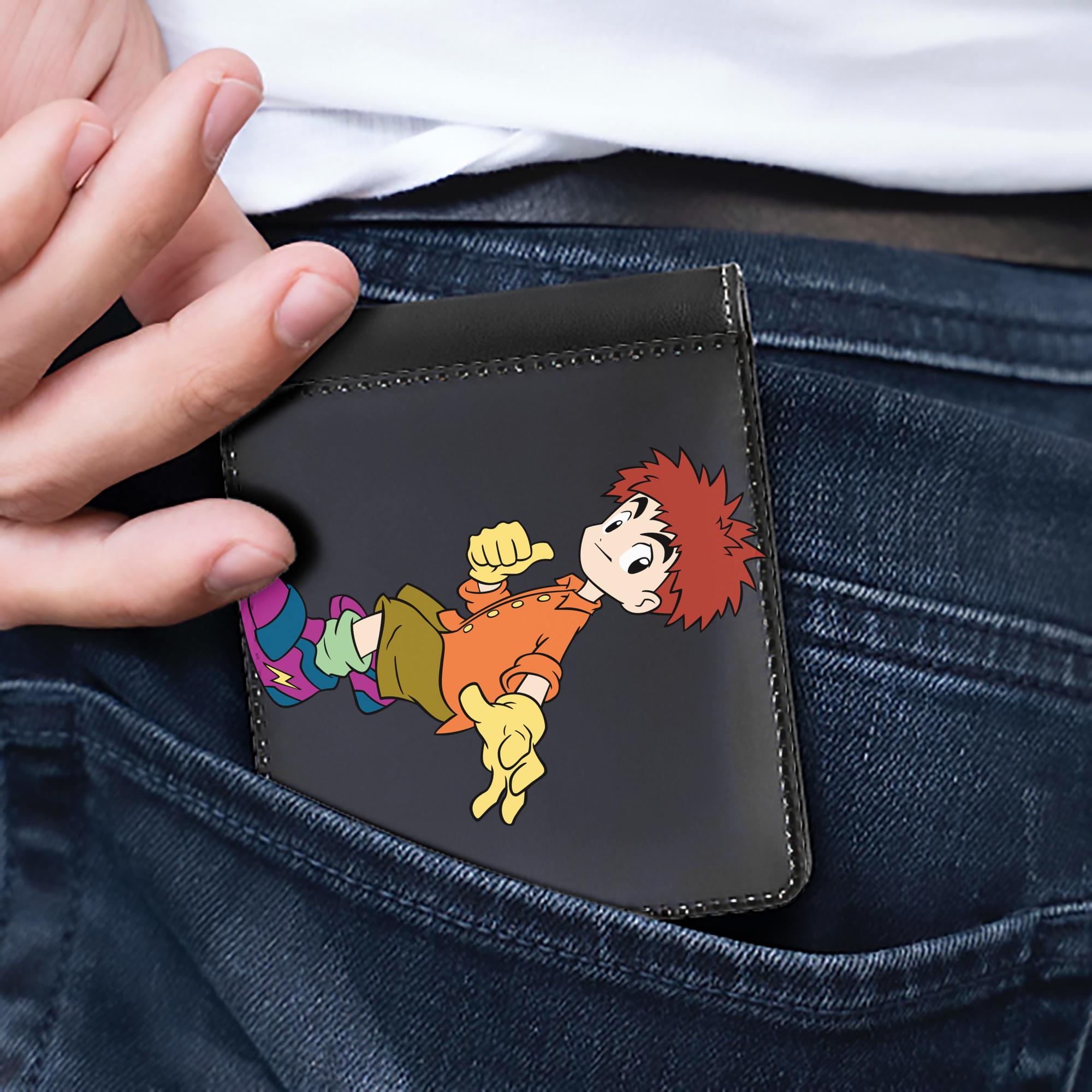 （画像用） Digimon デジタルモンスター/デジモン 二つ折り革財布