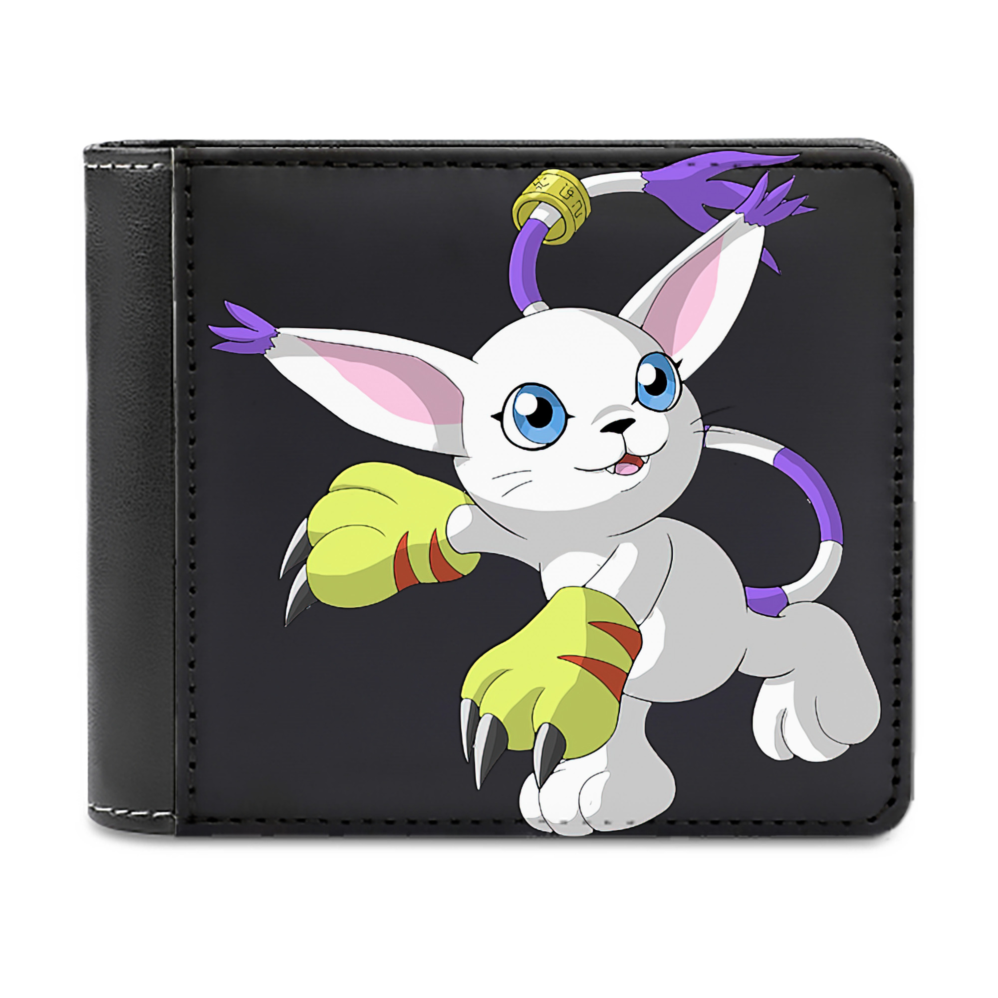 （画像用） Digimon デジタルモンスター/デジモン 二つ折り革財布