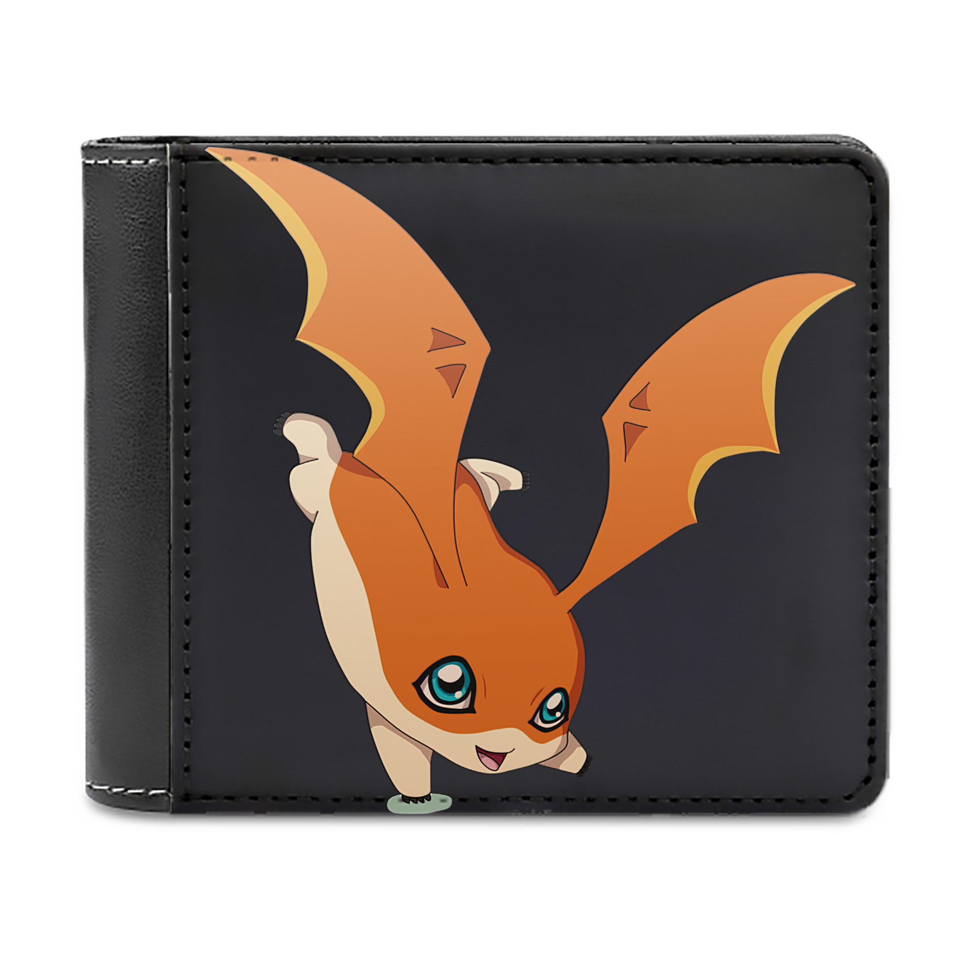 （画像用） Digimon デジタルモンスター/デジモン 二つ折り革財布