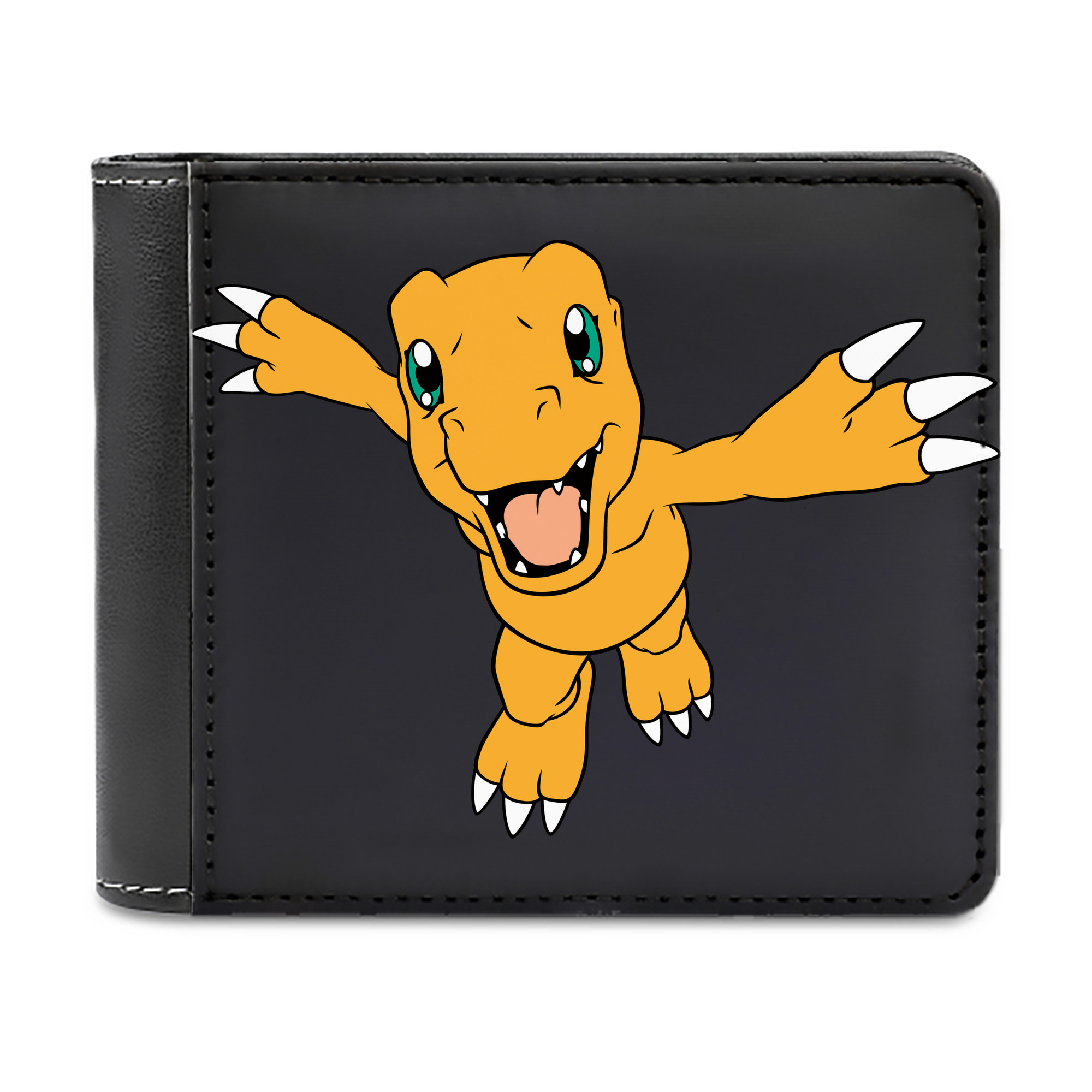（画像用） Digimon デジタルモンスター/デジモン 二つ折り革財布