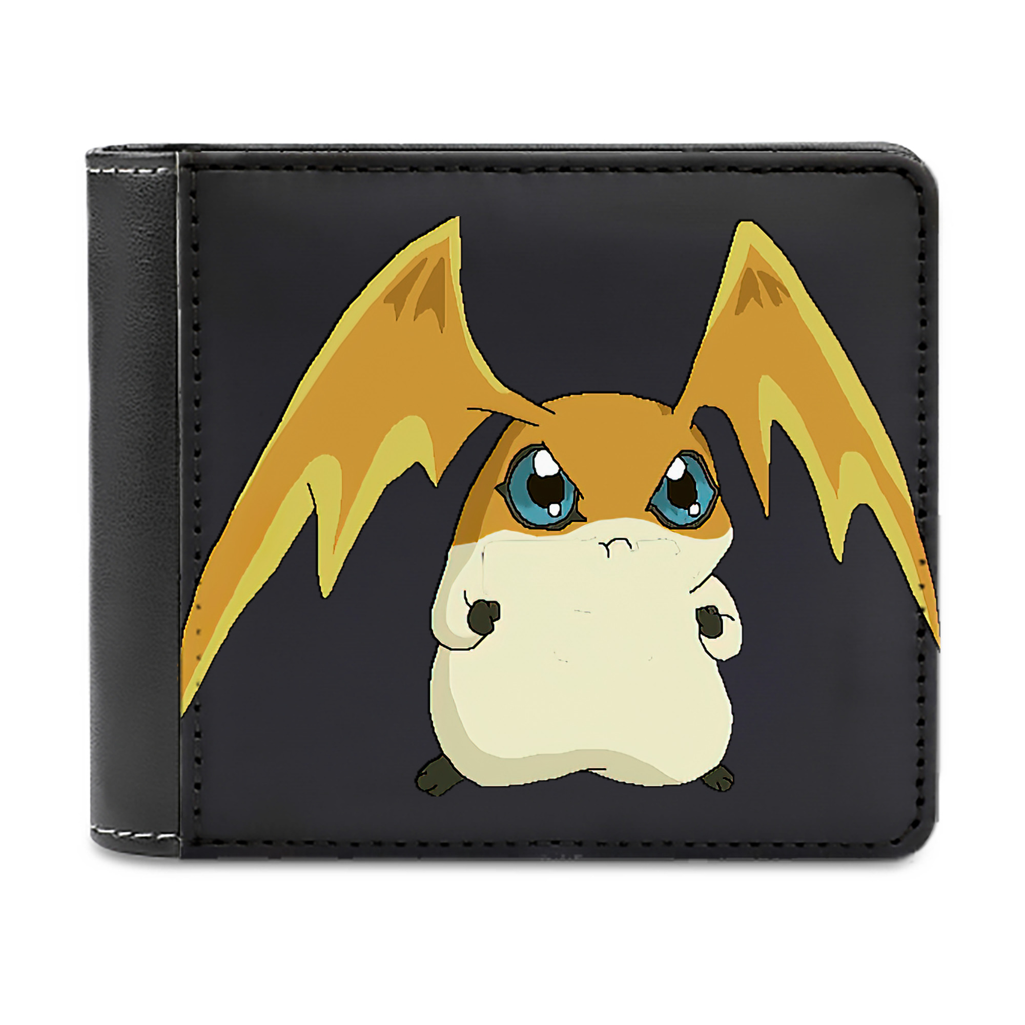 （画像用） Digimon デジタルモンスター/デジモン 二つ折り革財布