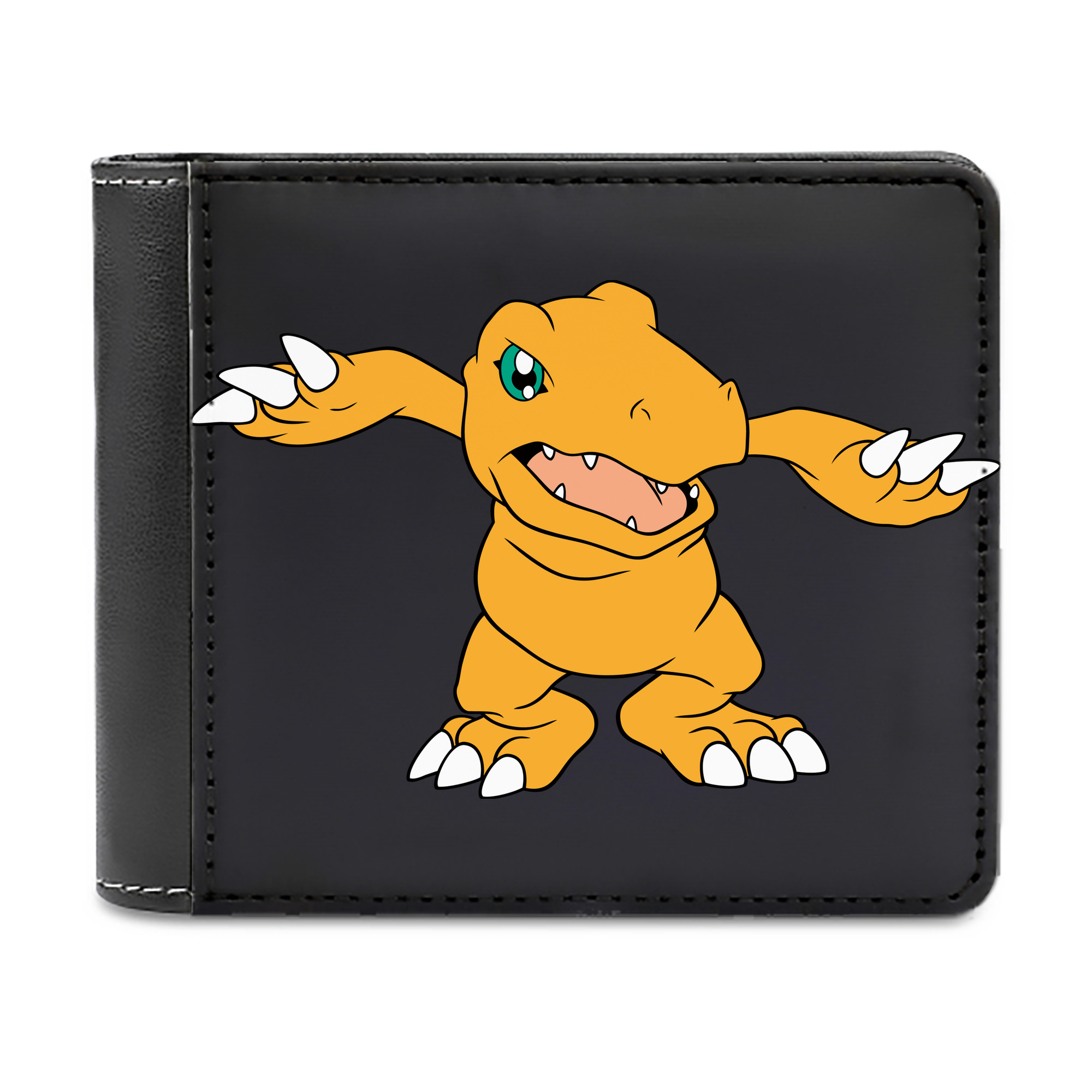 （画像用） Digimon デジタルモンスター/デジモン 二つ折り革財布